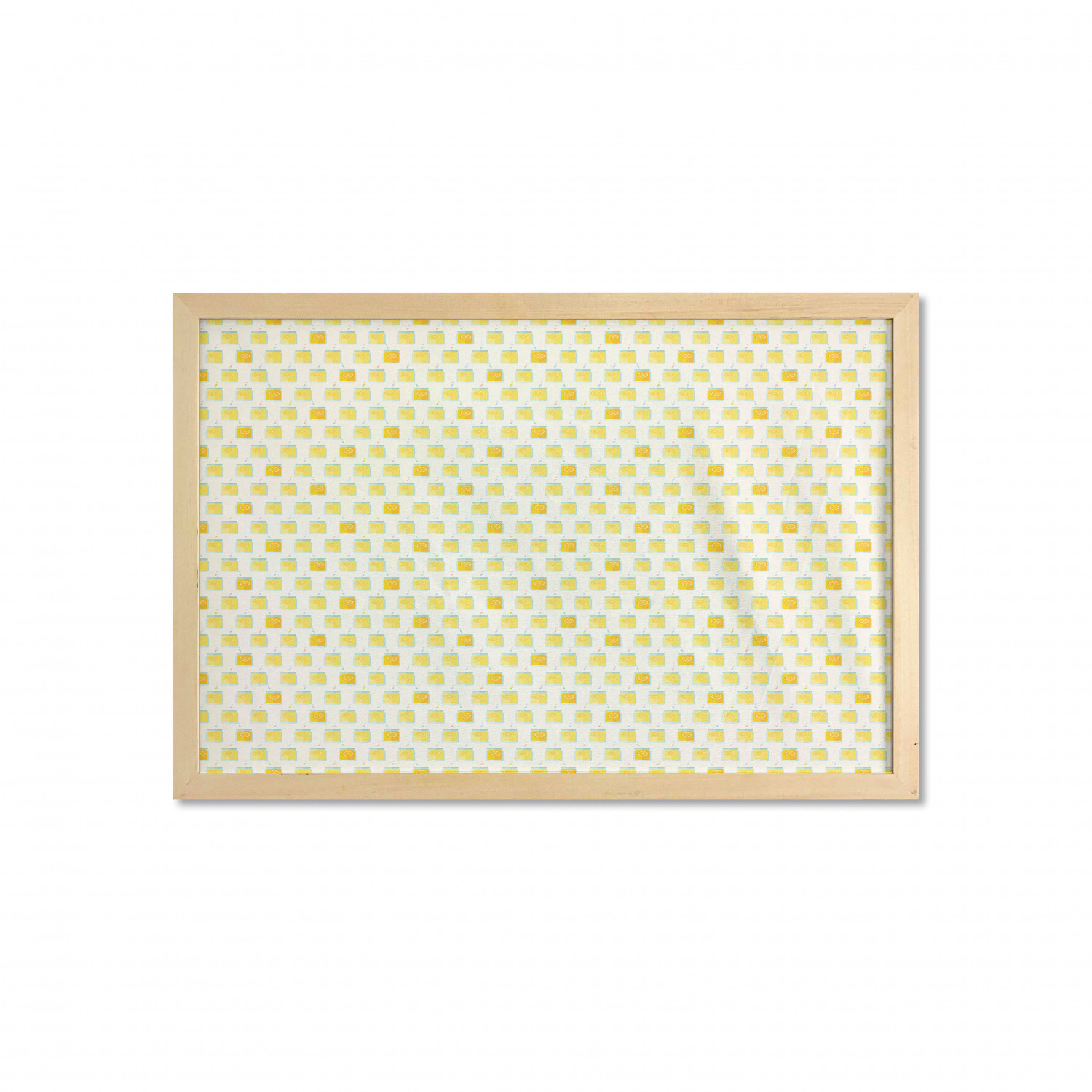 Ambesonne Summer Theme Wall Art with Wide Frame for Bathrooms Living Room - Picture 68 of 117