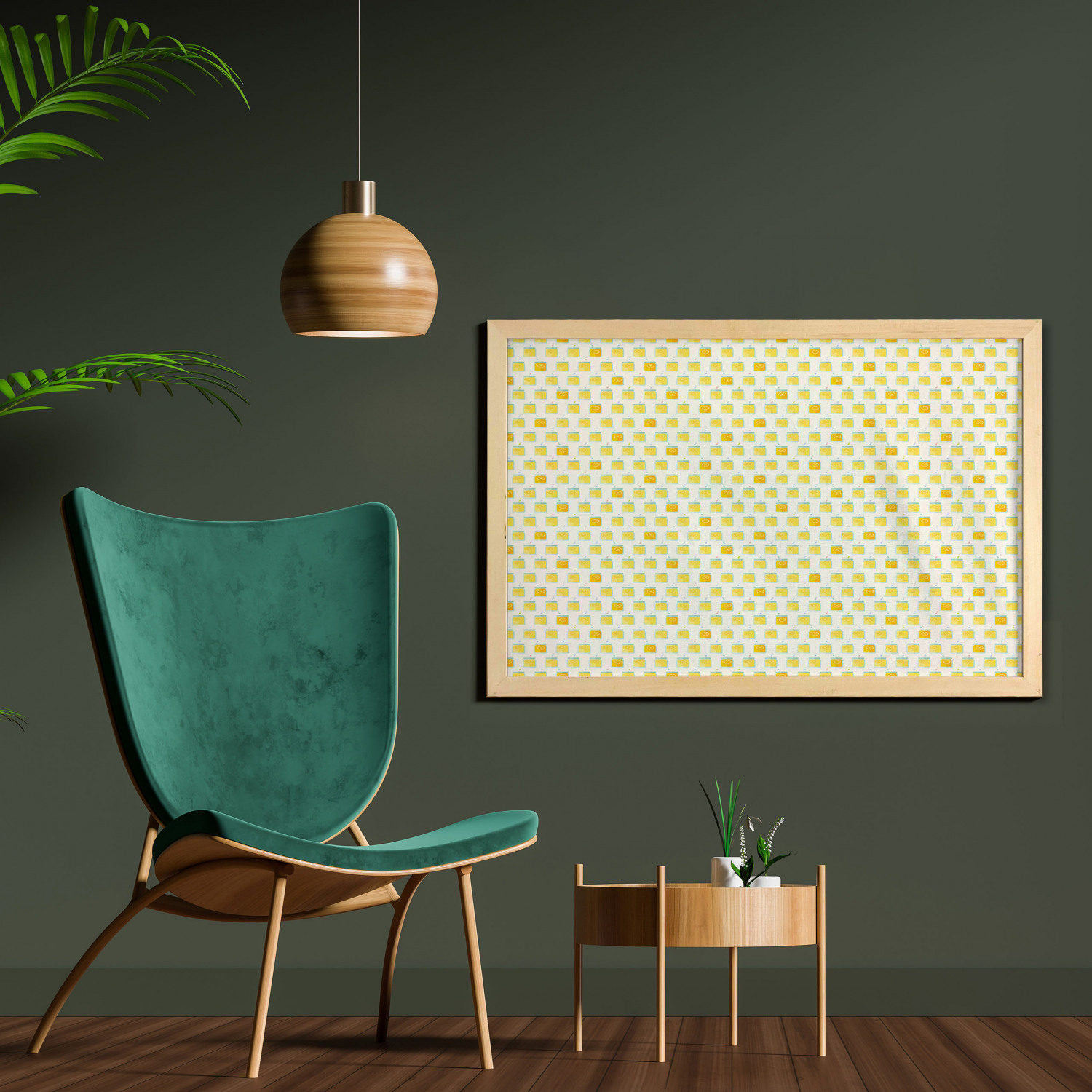 Ambesonne Summer Theme Wall Art with Wide Frame for Bathrooms Living Room - Picture 69 of 117