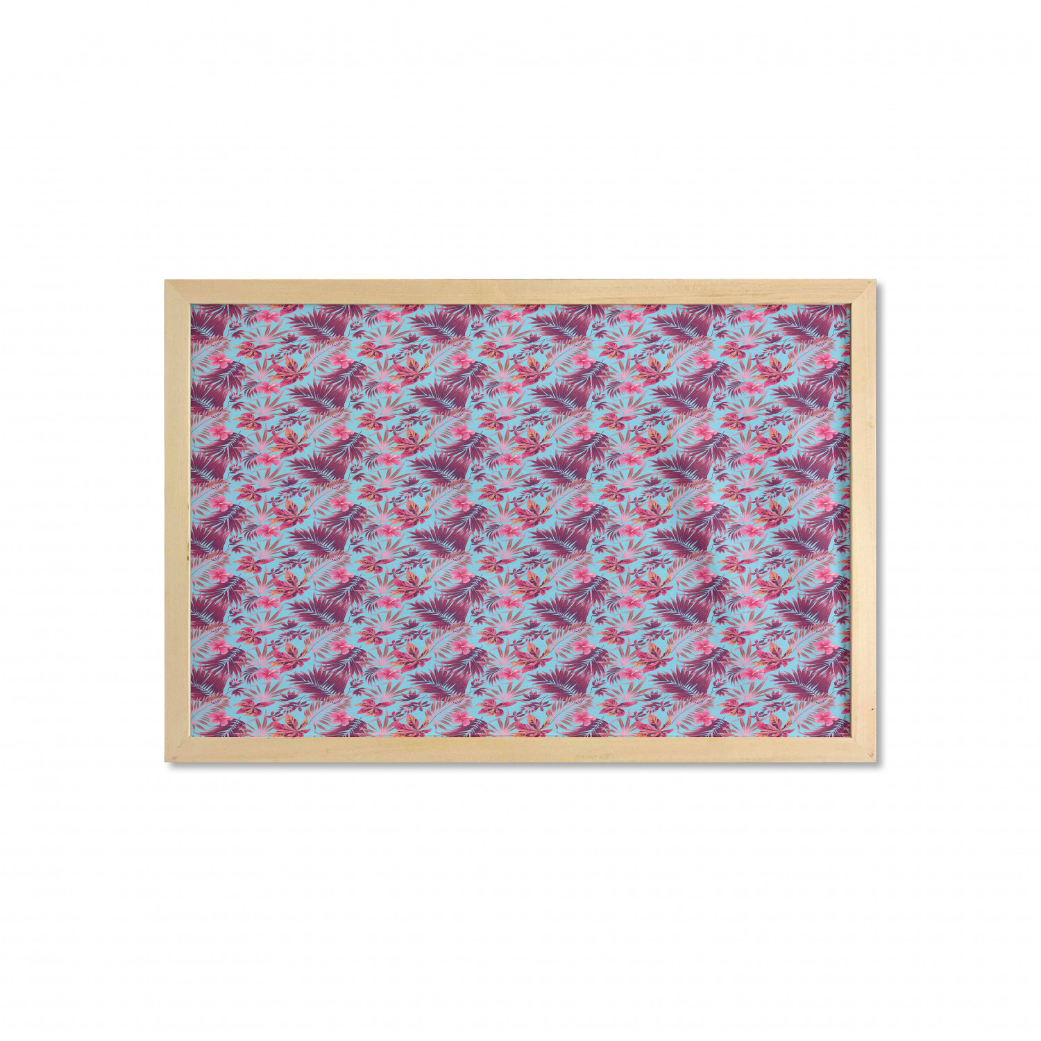 Ambesonne Summer Theme Wall Art with Wide Frame for Bathrooms Living Room - Picture 46 of 117