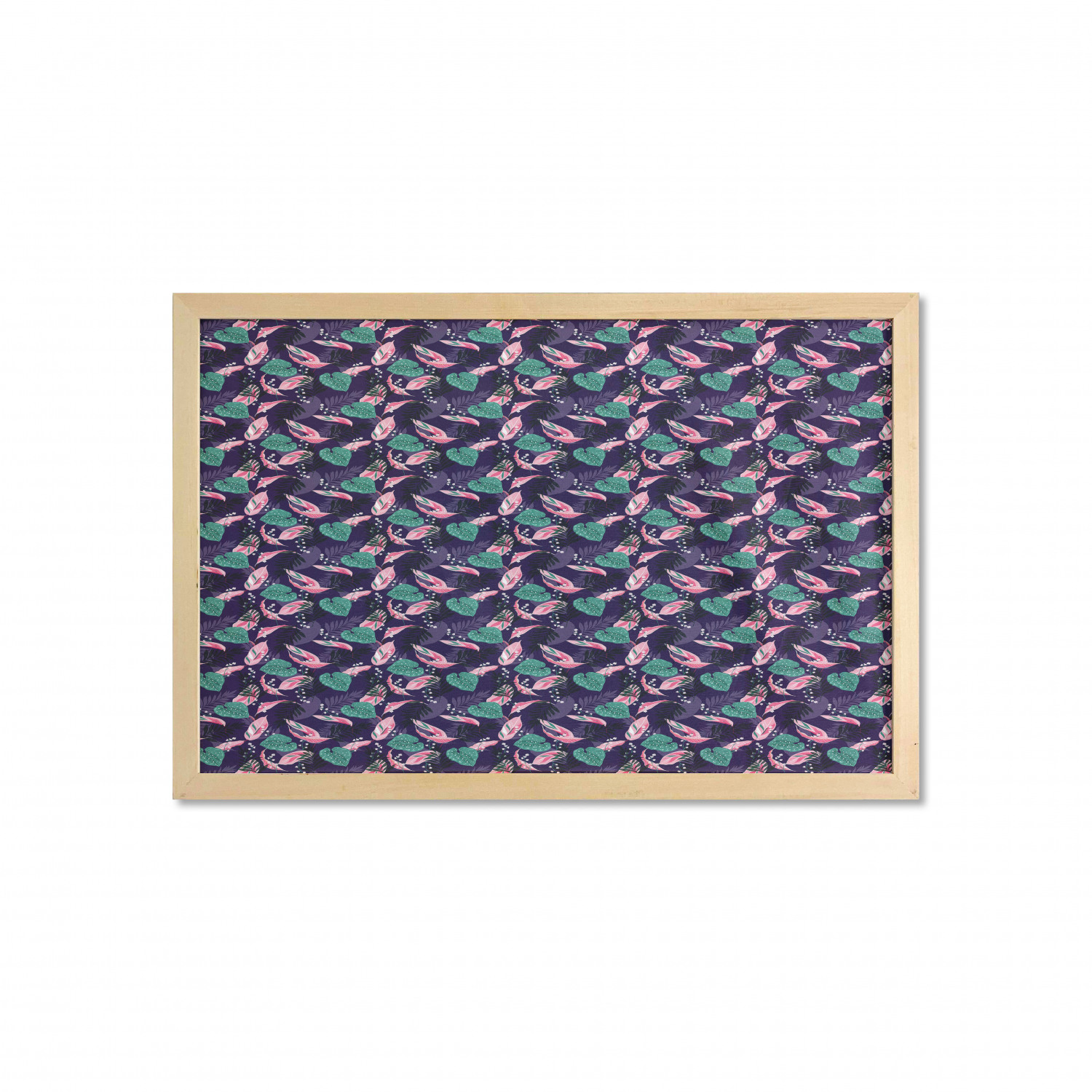 Ambesonne Summer Theme Wall Art with Wide Frame for Bathrooms Living Room - Picture 4 of 117