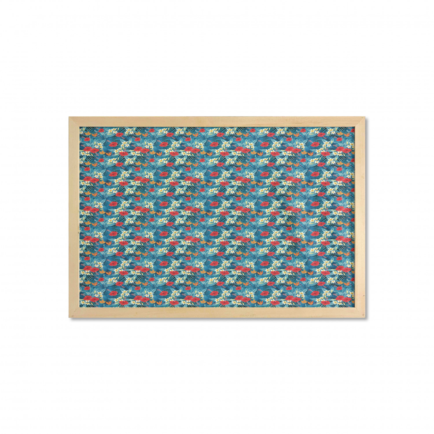 Ambesonne Summer Theme Wall Art with Wide Frame for Bathrooms Living Room - Picture 58 of 117