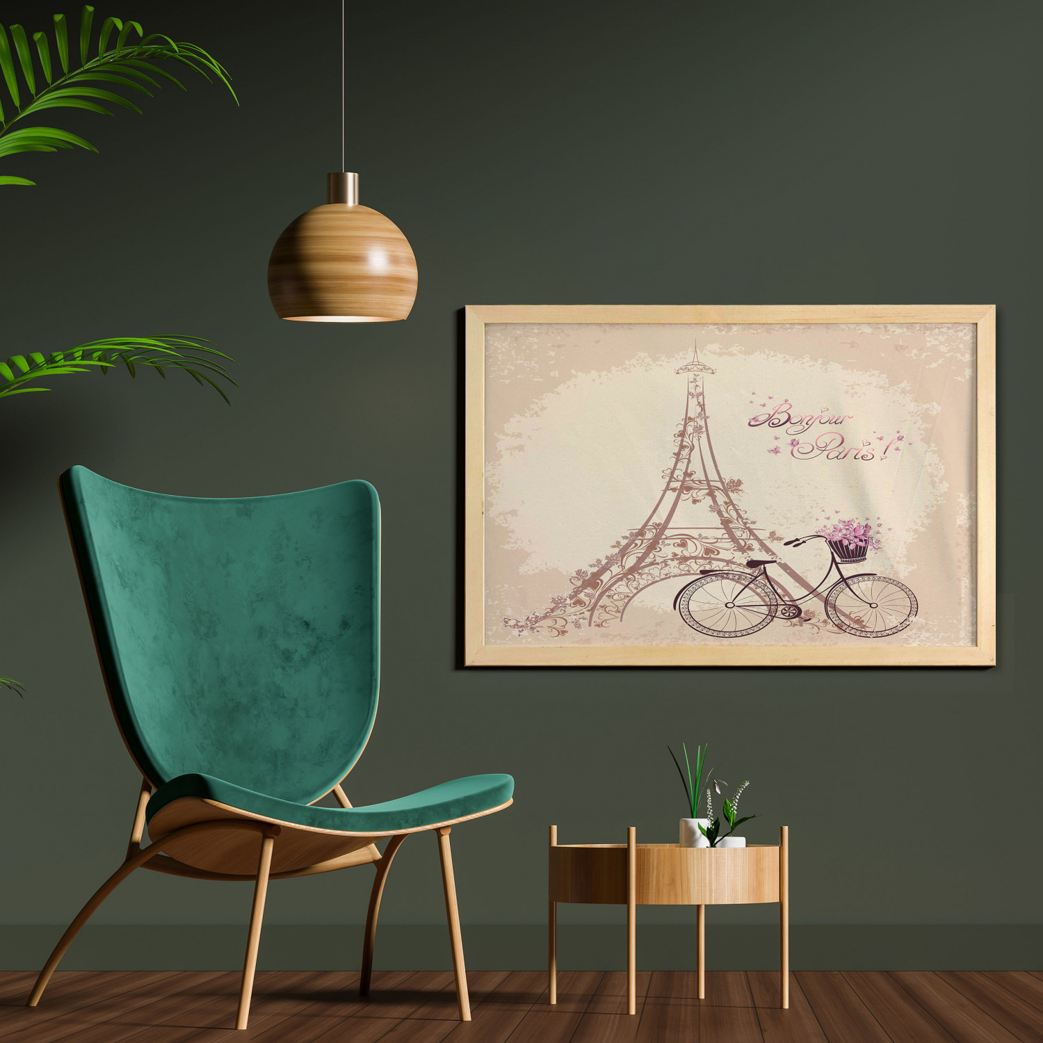 Ambesonne Paris Wall Art with Wide Frame for Bathrooms Living Room - Picture 61 of 121