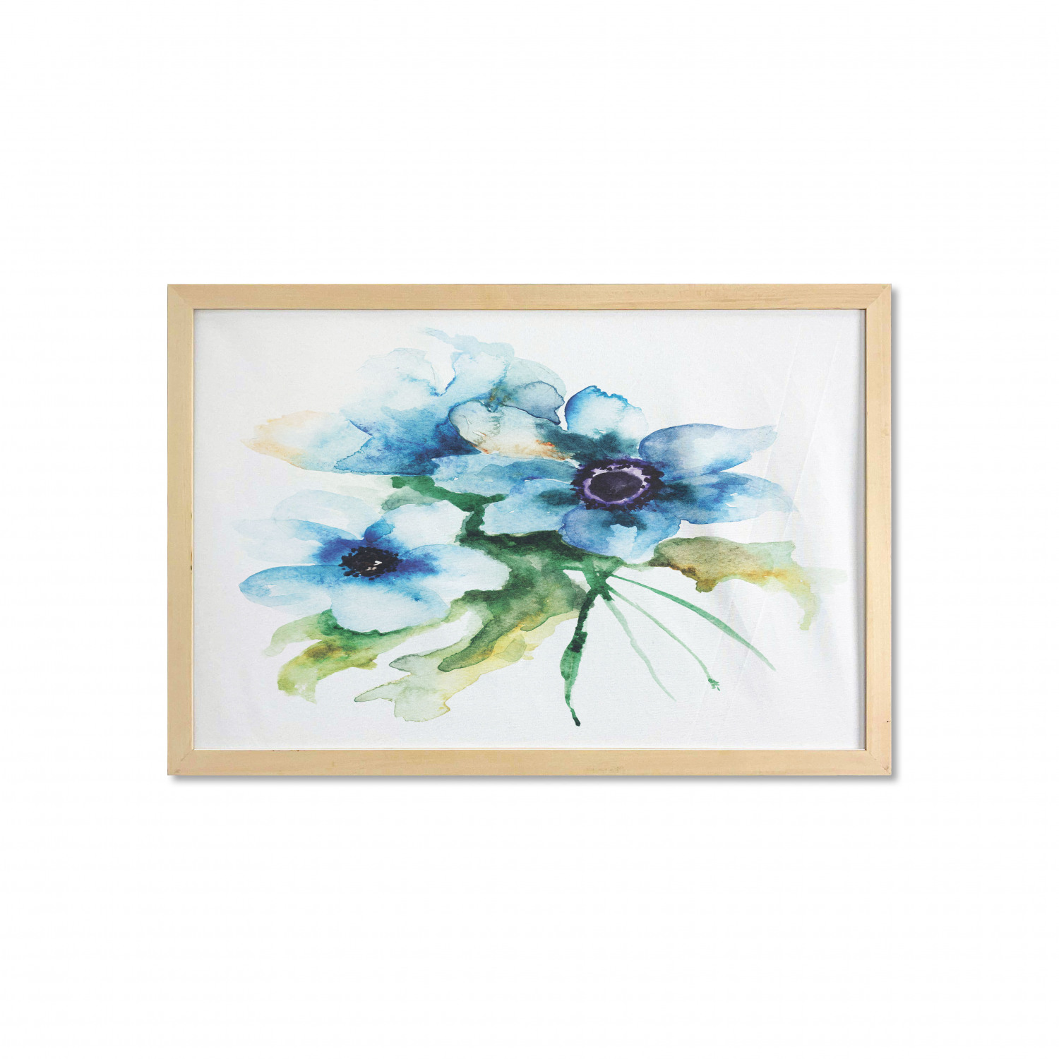 Ambesonne Summer Theme Wall Art with Wide Frame for Bathrooms Living Room - Picture 72 of 117
