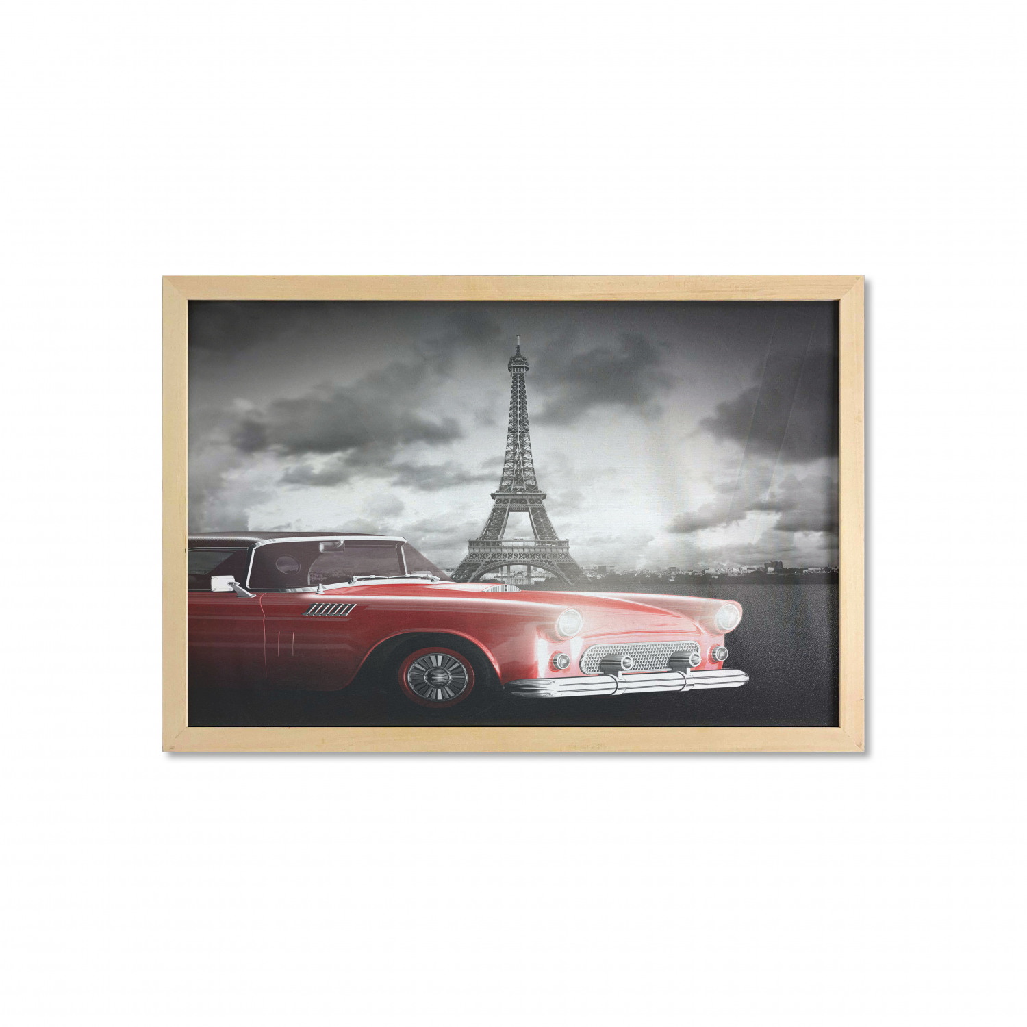 Ambesonne Paris Wall Art with Wide Frame for Bathrooms Living Room - Picture 110 of 121