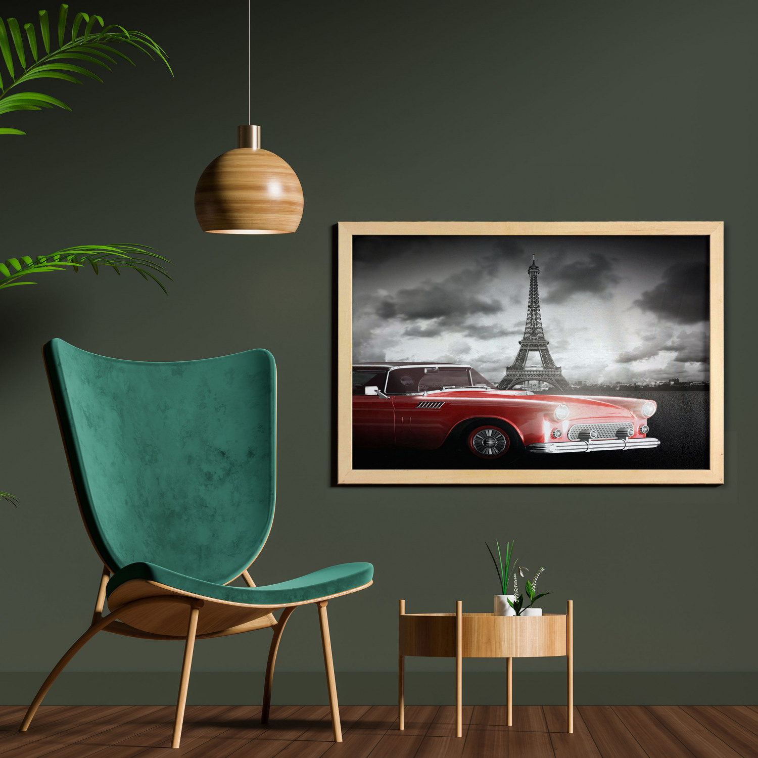 Ambesonne Paris Wall Art with Wide Frame for Bathrooms Living Room - Picture 111 of 121