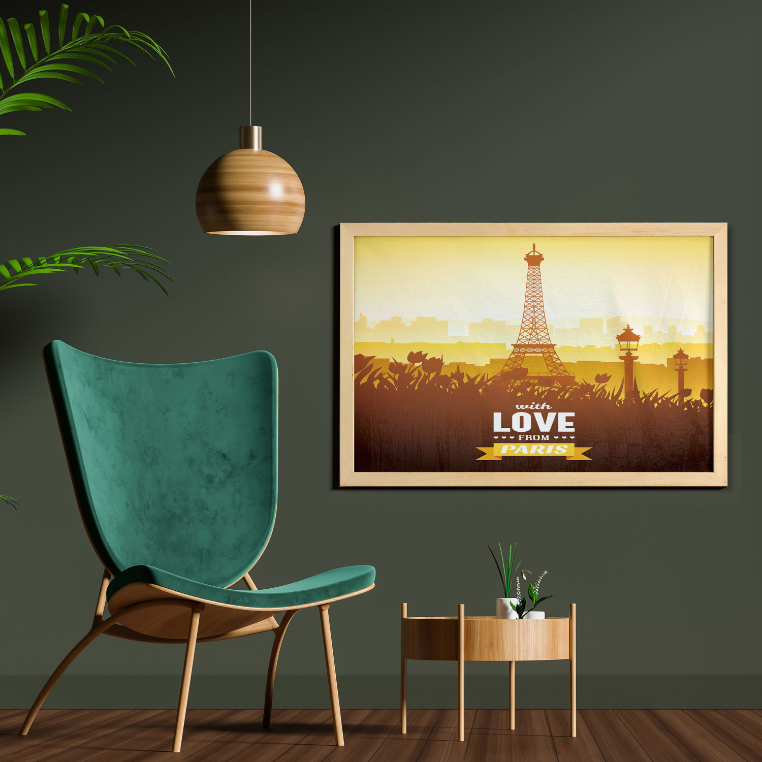Ambesonne Paris Wall Art with Wide Frame for Bathrooms Living Room - Picture 105 of 121