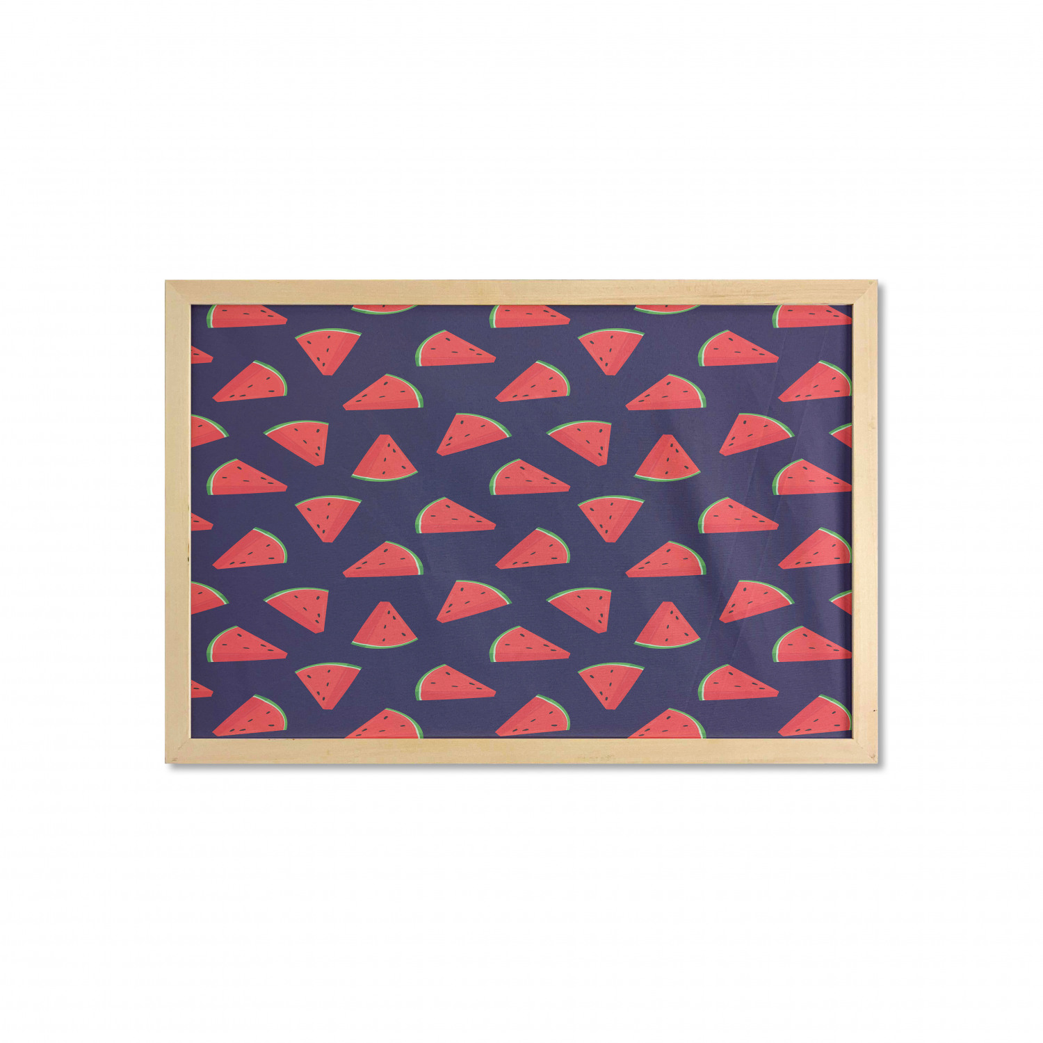 Ambesonne Summer Theme Wall Art with Wide Frame for Bathrooms Living Room - Picture 116 of 117
