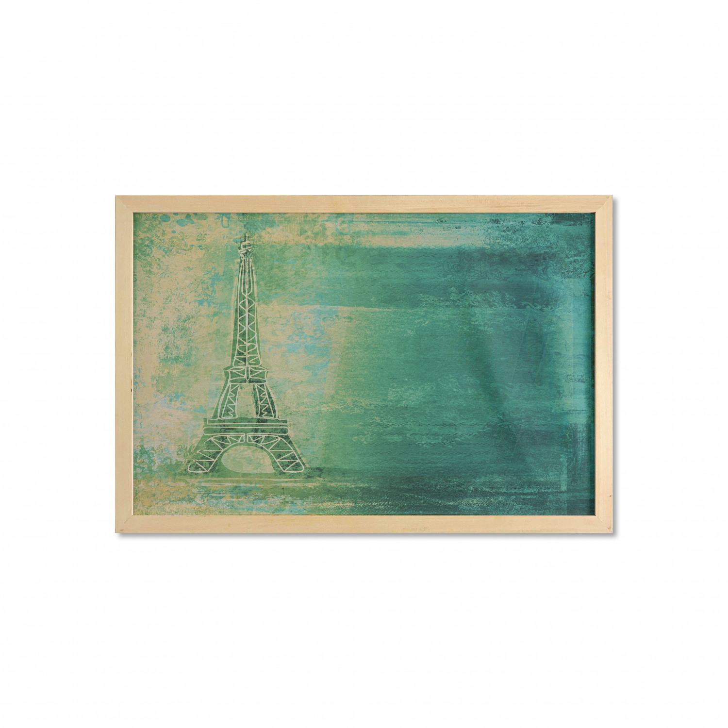 Ambesonne Paris Wall Art with Wide Frame for Bathrooms Living Room - Picture 16 of 121