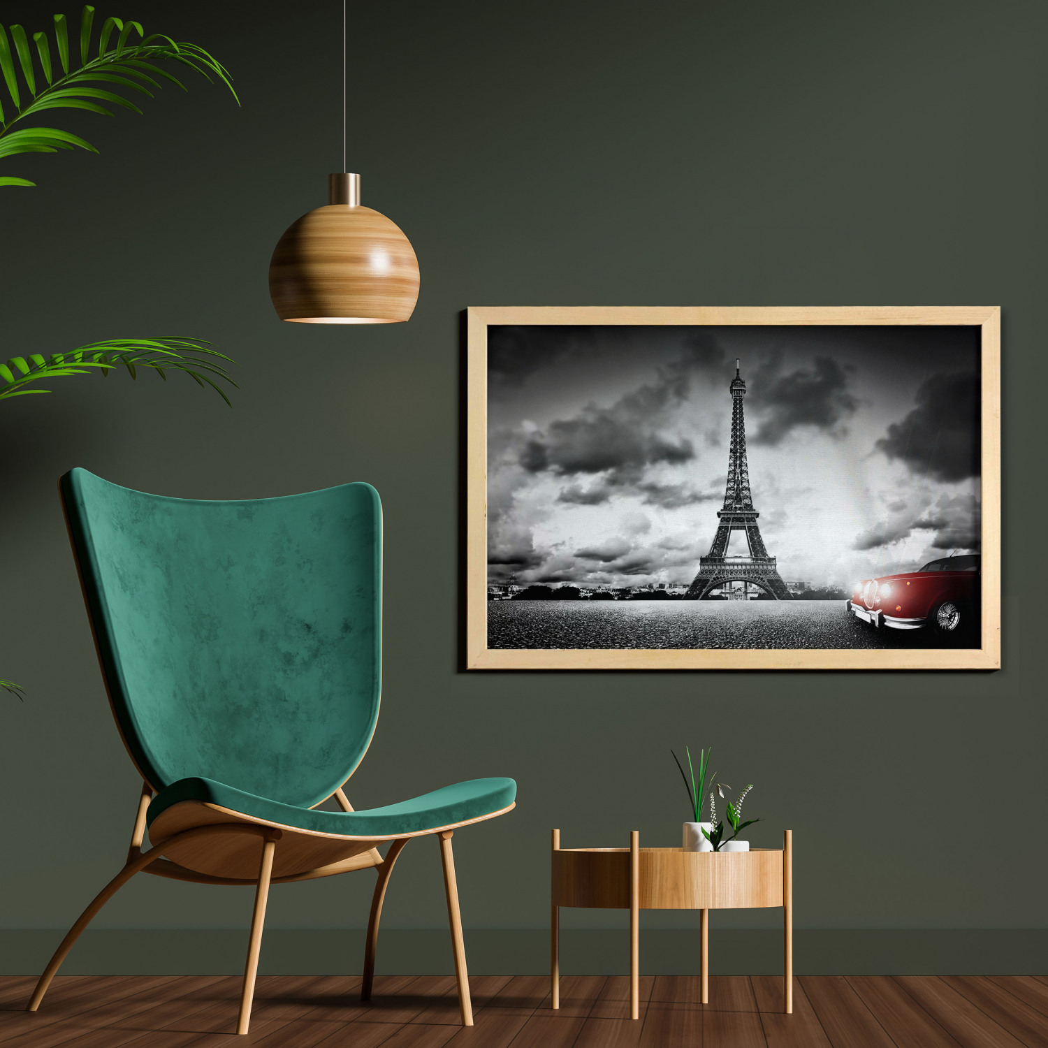 Ambesonne Paris Wall Art with Wide Frame for Bathrooms Living Room - Picture 35 of 121