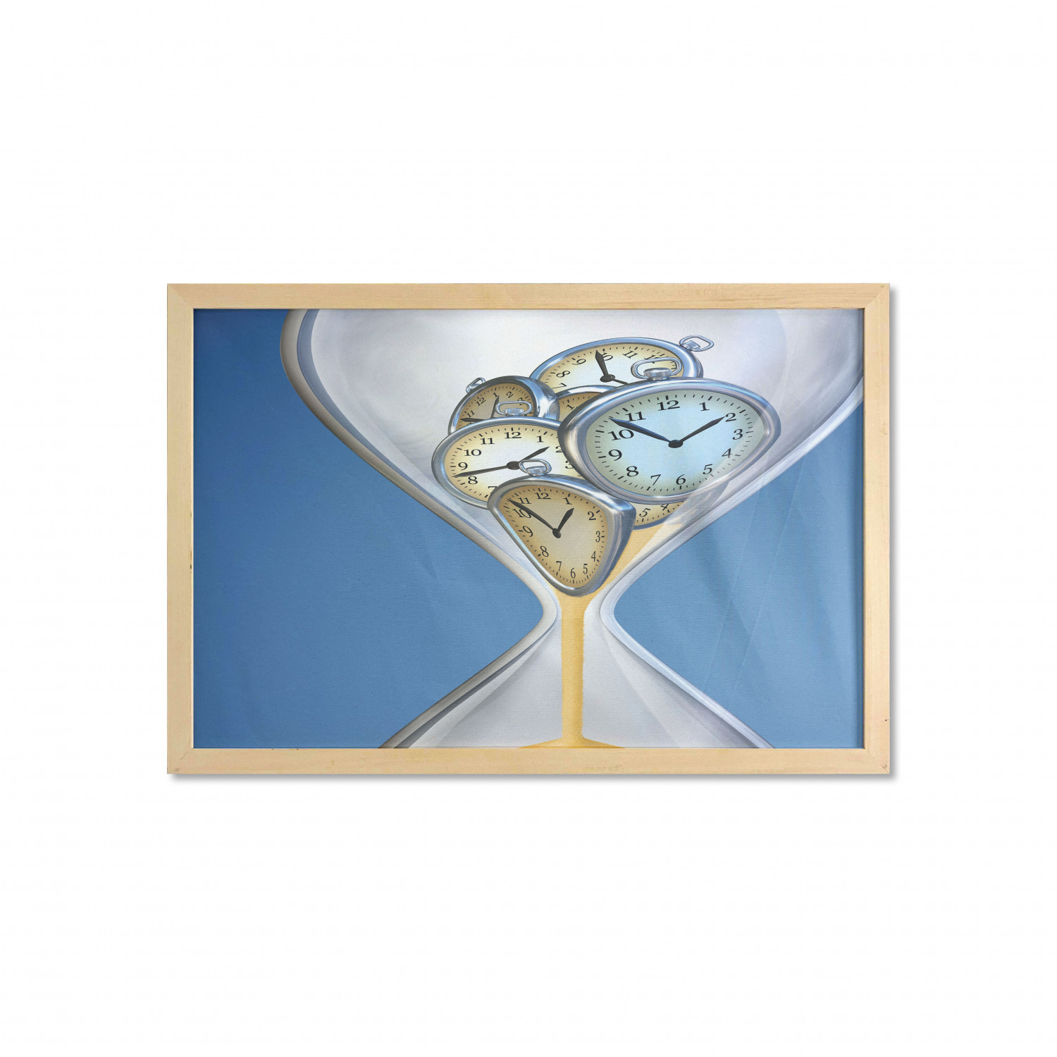 Ambesonne Vintage Themed Wall Art with Wide Frame for Bathrooms Living Room - Picture 36 of 123