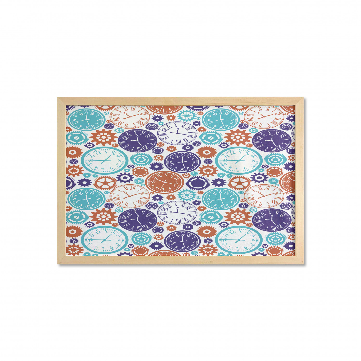 Ambesonne Vintage Themed Wall Art with Wide Frame for Bathrooms Living Room - Picture 40 of 123