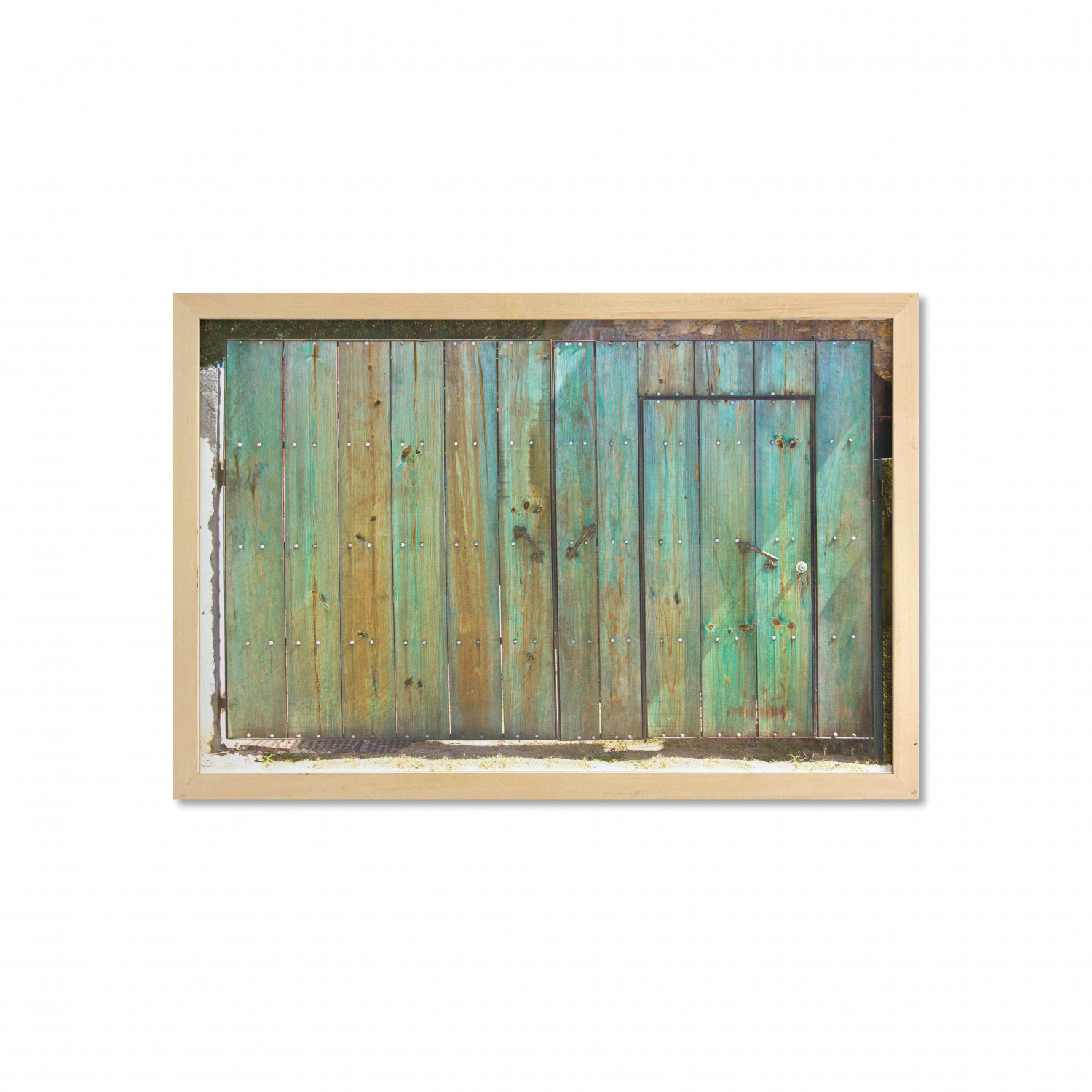 Ambesonne Vintage Themed Wall Art with Wide Frame for Bathrooms Living Room - Picture 100 of 123