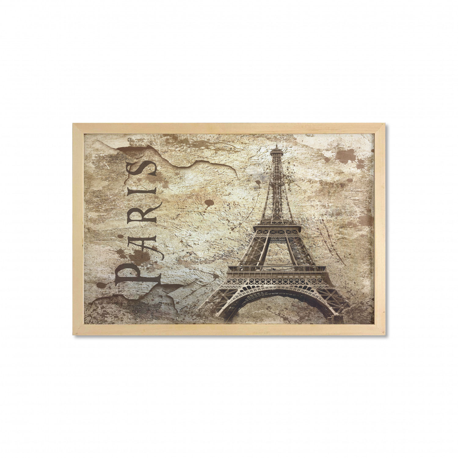 Ambesonne Paris Wall Art with Wide Frame for Bathrooms Living Room - Picture 38 of 121