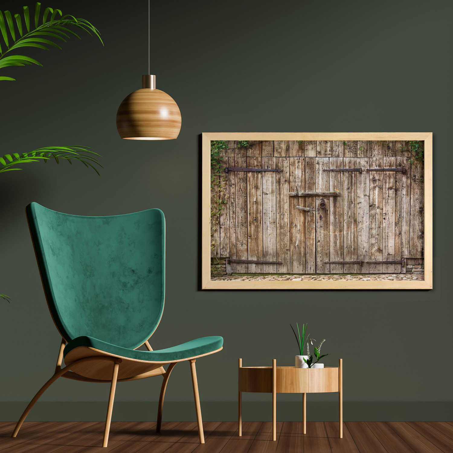 Ambesonne Vintage Themed Wall Art with Wide Frame for Bathrooms Living Room - Picture 77 of 123