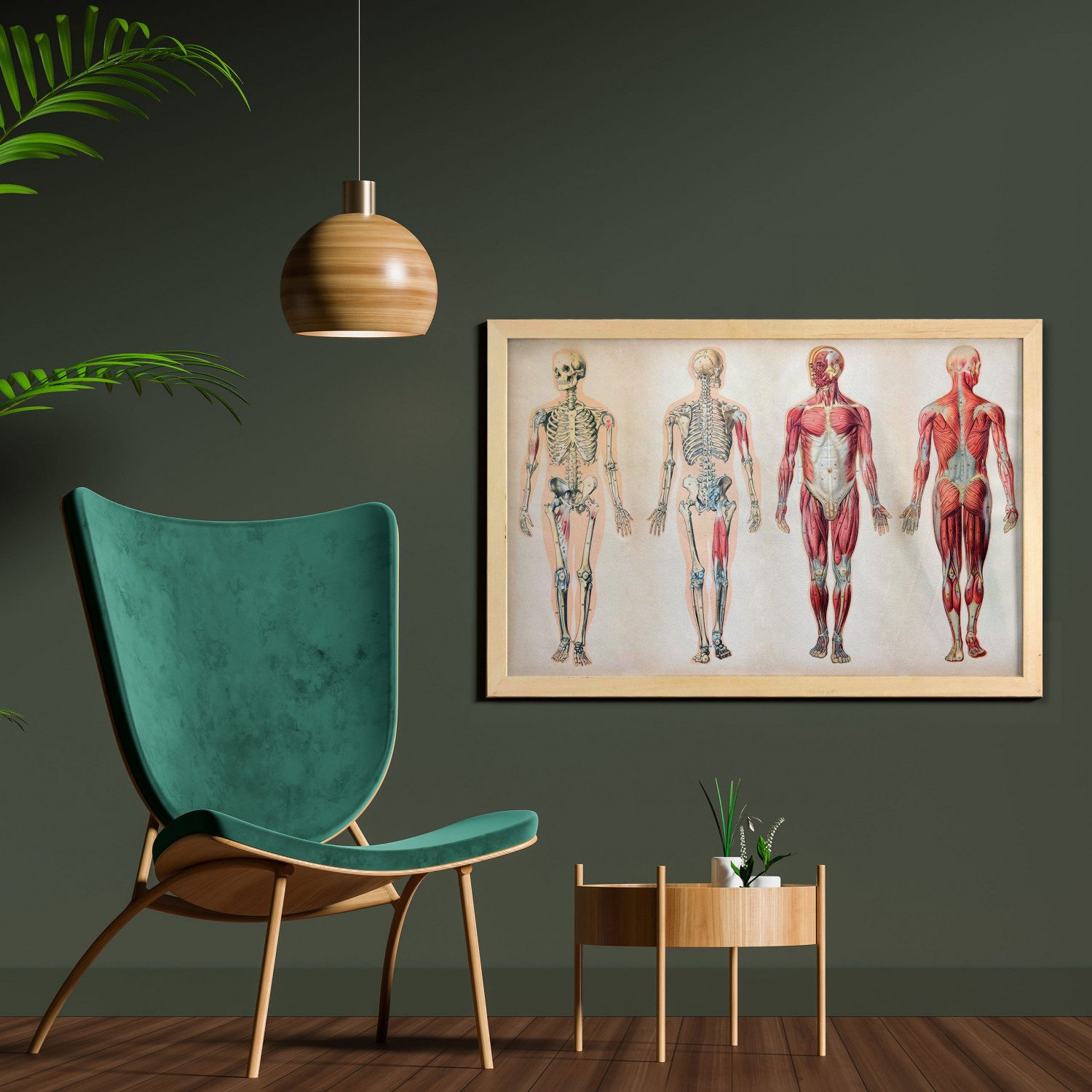 Ambesonne Vintage Themed Wall Art with Wide Frame for Bathrooms Living Room - Picture 11 of 123