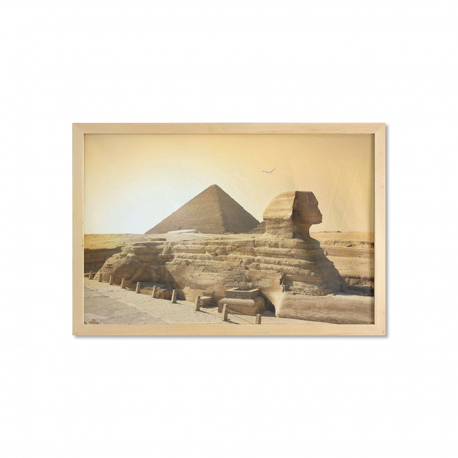 Ambesonne Vintage Themed Wall Art with Wide Frame for Bathrooms Living Room - Picture 42 of 123