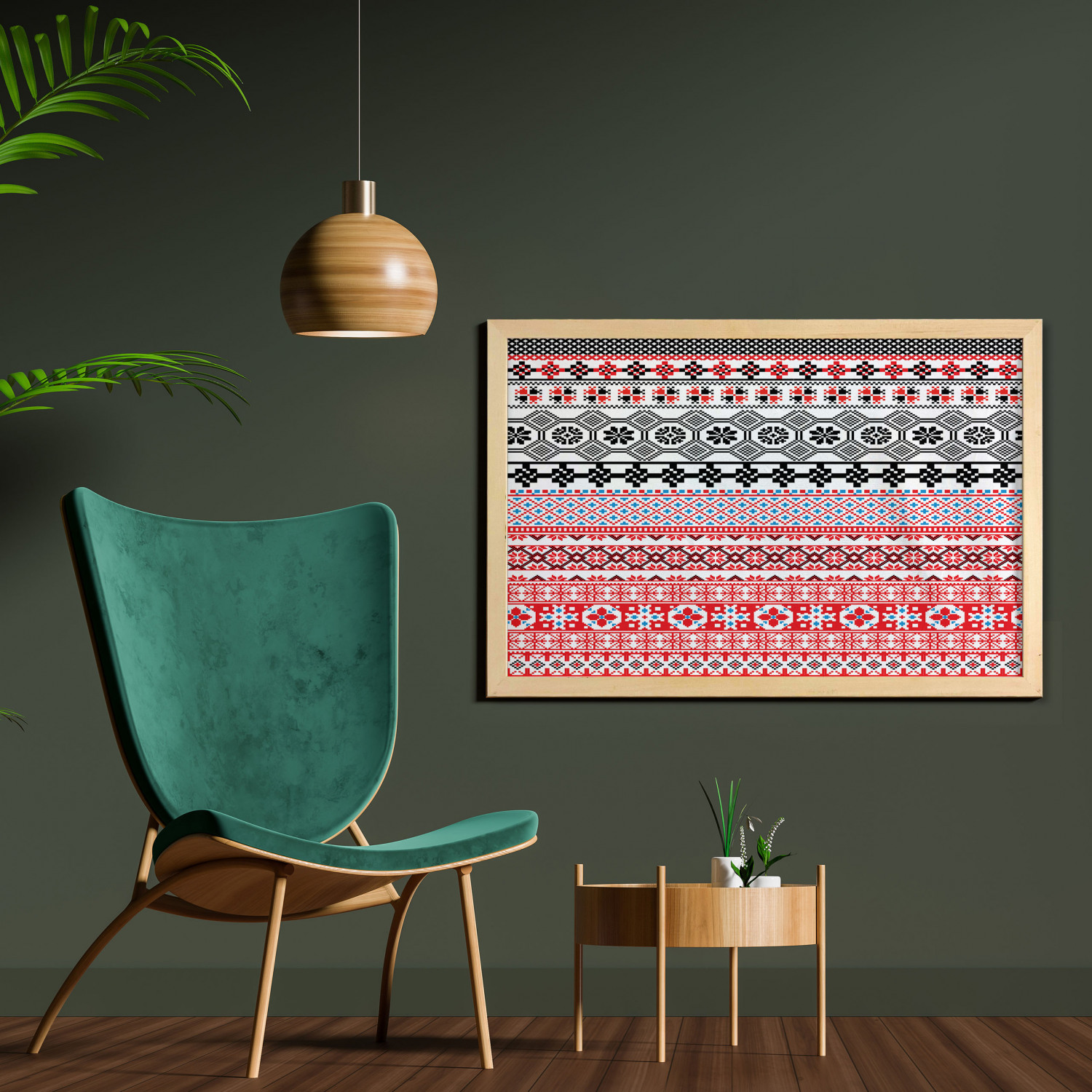 Ambesonne Vintage Themed Wall Art with Wide Frame for Bathrooms Living Room - Picture 33 of 123