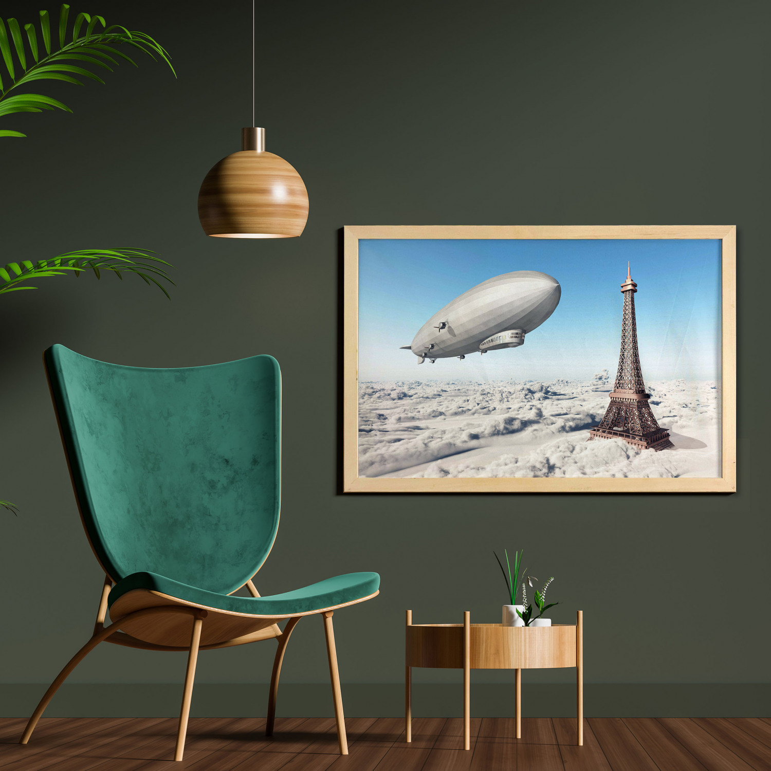 Ambesonne Paris Wall Art with Wide Frame for Bathrooms Living Room - Picture 65 of 121