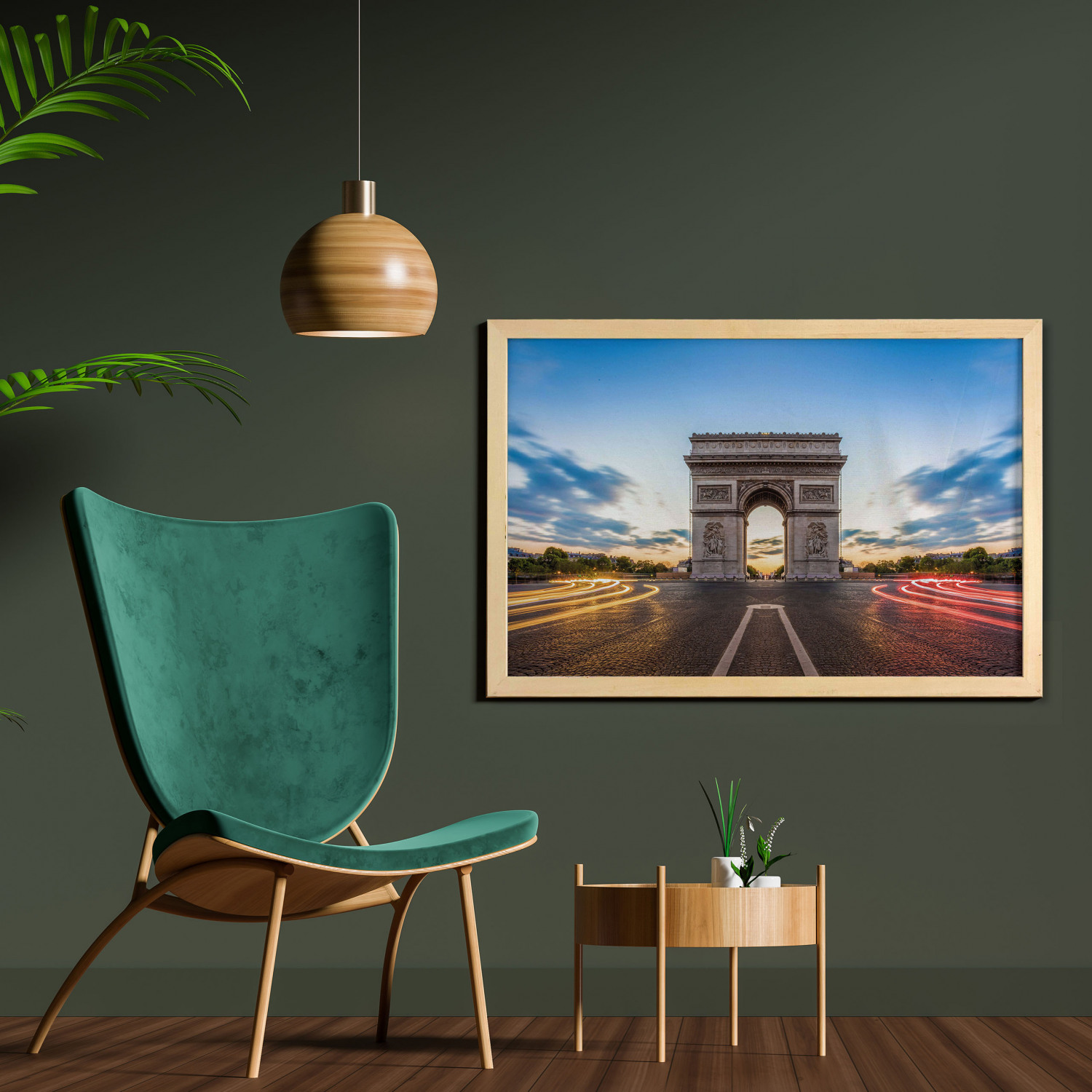 Ambesonne Paris Wall Art with Wide Frame for Bathrooms Living Room - Picture 47 of 121