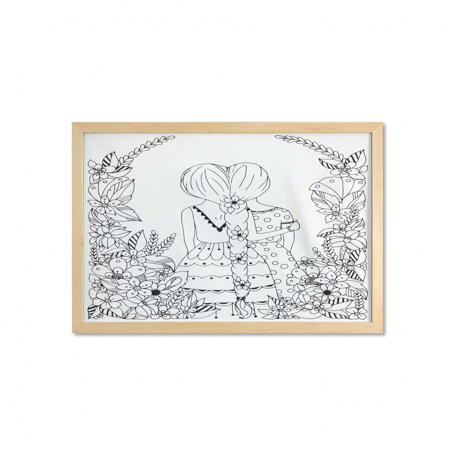 Ambesonne Hipster Wall Art with Wide Frame for Bathrooms Living Room - Picture 78 of 123