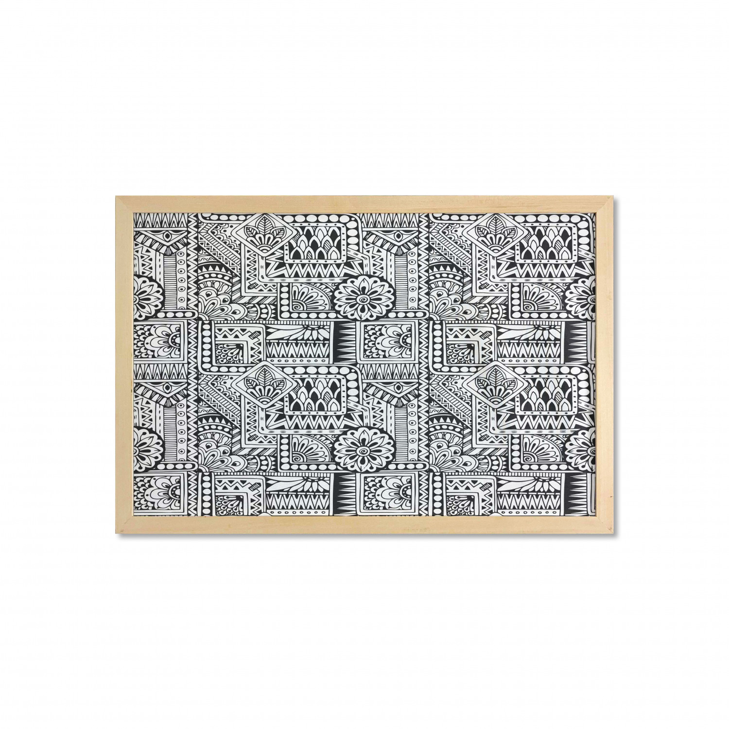Ambesonne Hipster Wall Art with Wide Frame for Bathrooms Living Room - Picture 4 of 123