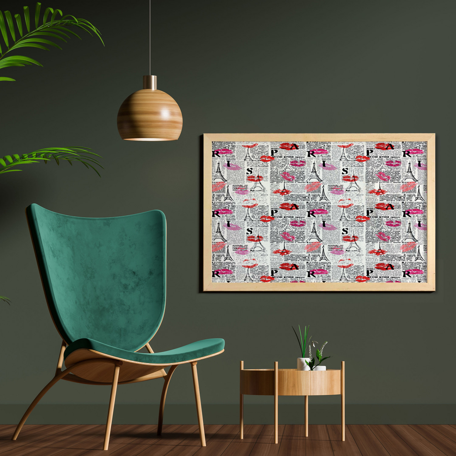 Ambesonne Paris Wall Art with Wide Frame for Bathrooms Living Room - Picture 85 of 121