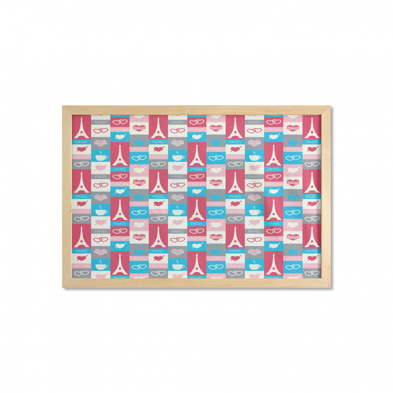 Ambesonne Paris Wall Art with Wide Frame for Bathrooms Living Room - Picture 14 of 121