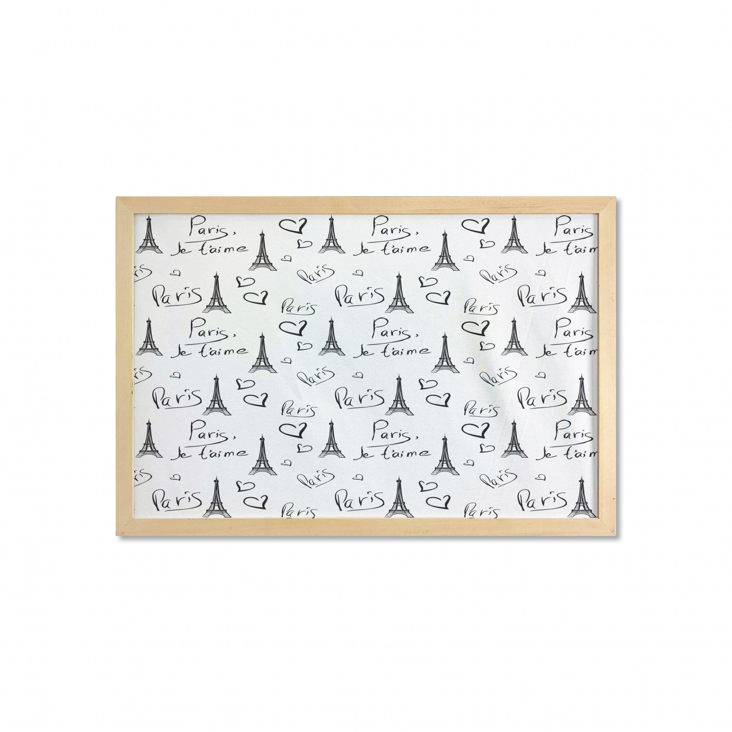 Ambesonne Paris Wall Art with Wide Frame for Bathrooms Living Room - Picture 22 of 121