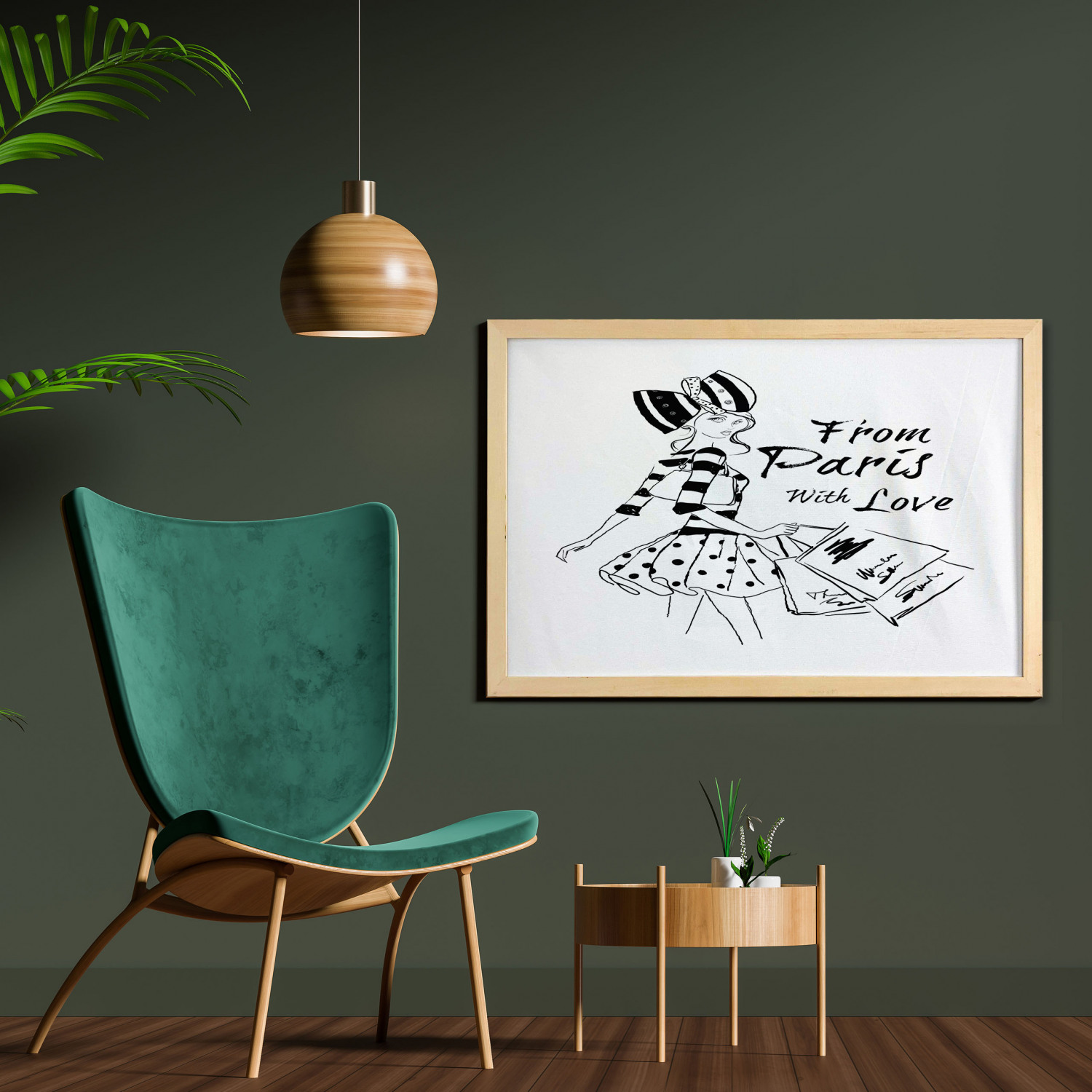 Ambesonne Paris Wall Art with Wide Frame for Bathrooms Living Room - Picture 81 of 121