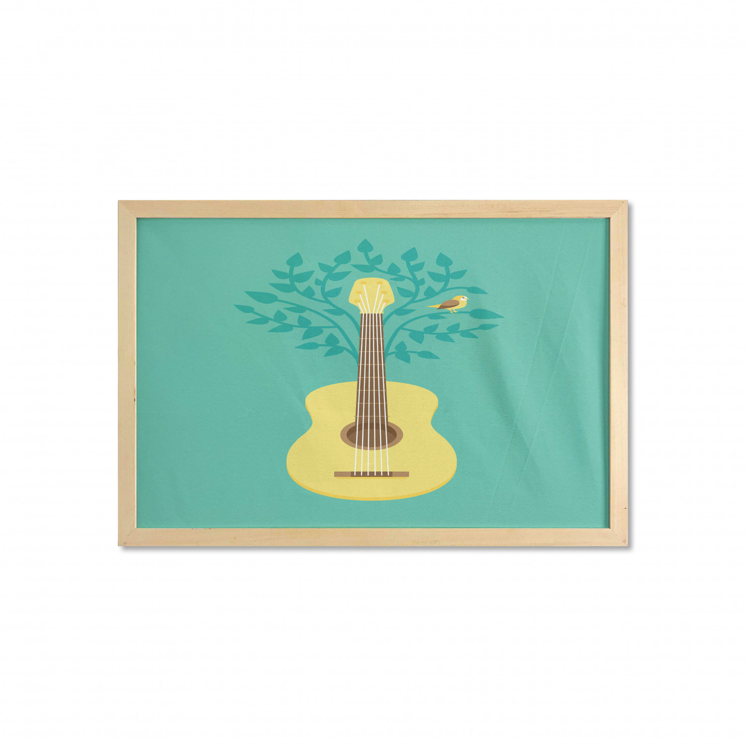 Ambesonne Guitar Wall Art with Wide Frame for Bathrooms Living Room - Picture 86 of 123