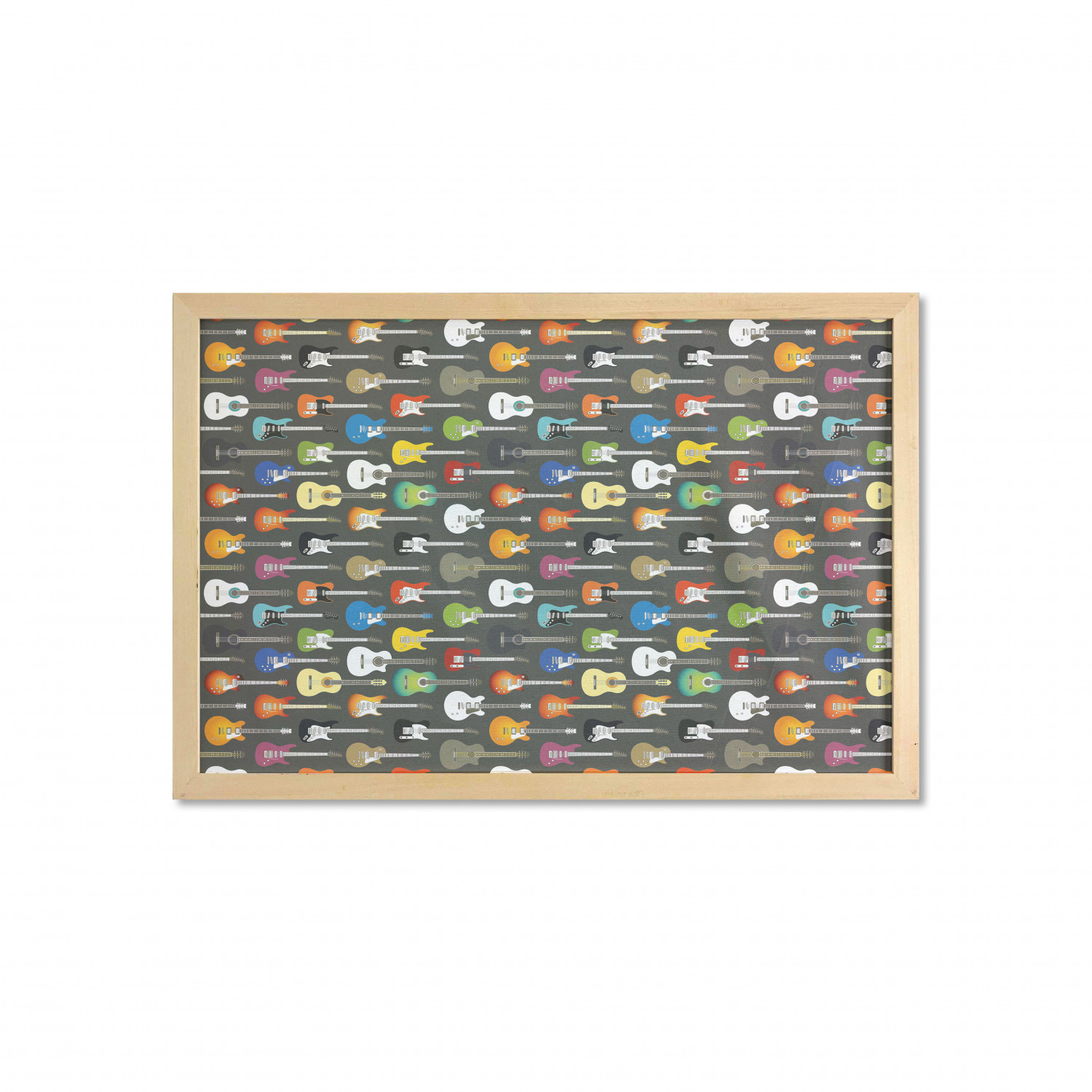 Ambesonne Guitar Wall Art with Wide Frame for Bathrooms Living Room - Picture 74 of 123