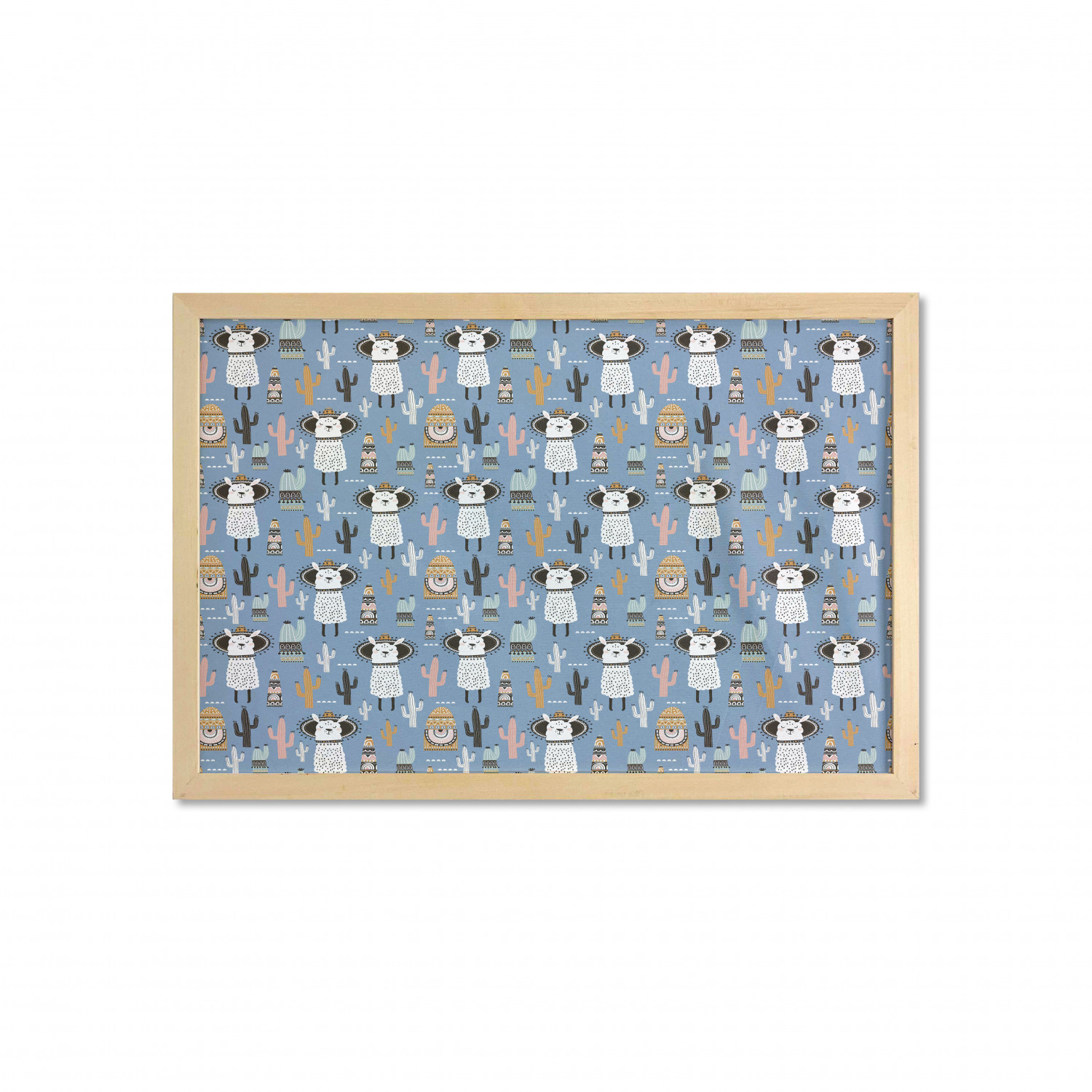 Ambesonne Hipster Wall Art with Wide Frame for Bathrooms Living Room - Picture 102 of 123