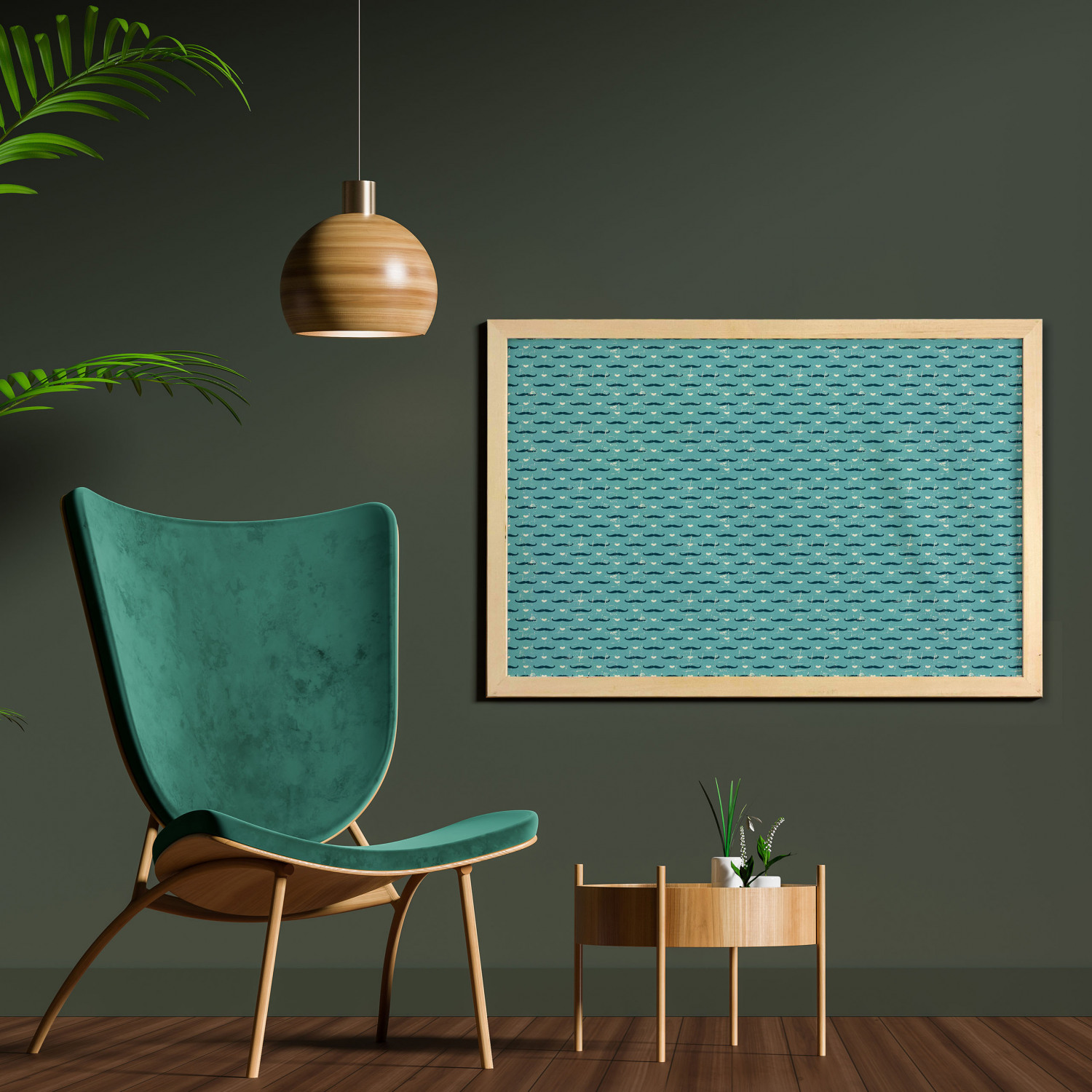 Ambesonne Hipster Wall Art with Wide Frame for Bathrooms Living Room - Picture 71 of 123
