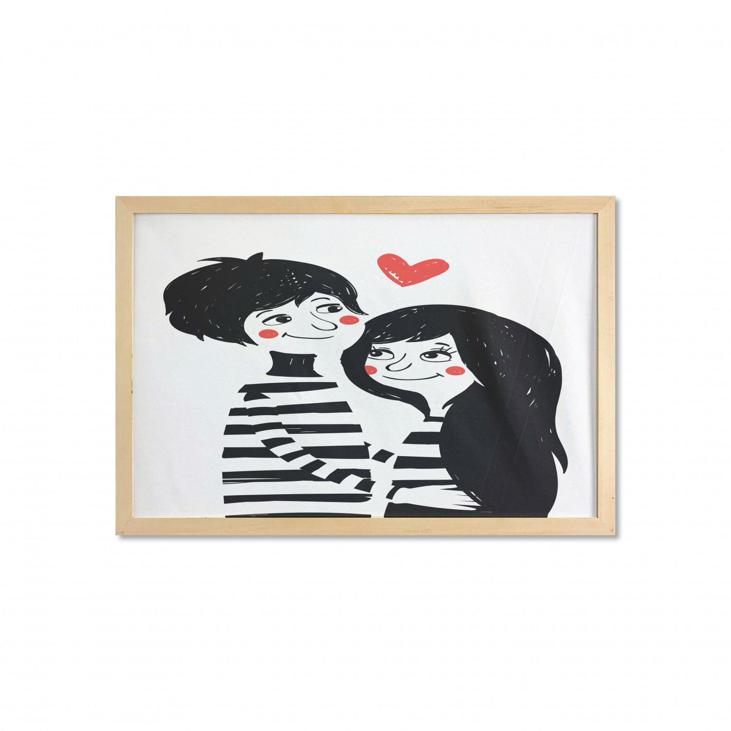 Ambesonne Hipster Wall Art with Wide Frame for Bathrooms Living Room - Picture 86 of 123