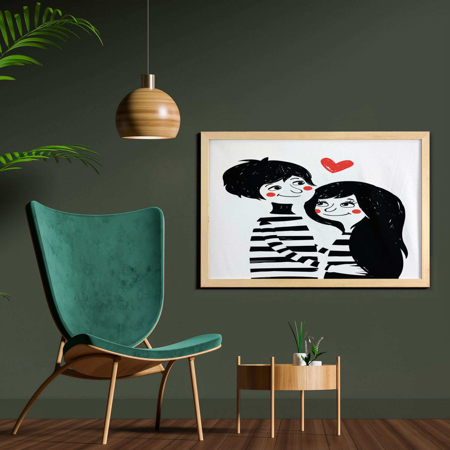 Ambesonne Hipster Wall Art with Wide Frame for Bathrooms Living Room - Picture 87 of 123