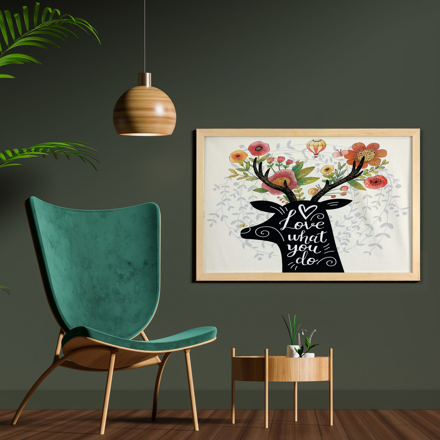 Ambesonne Hipster Wall Art with Wide Frame for Bathrooms Living Room - Picture 121 of 123