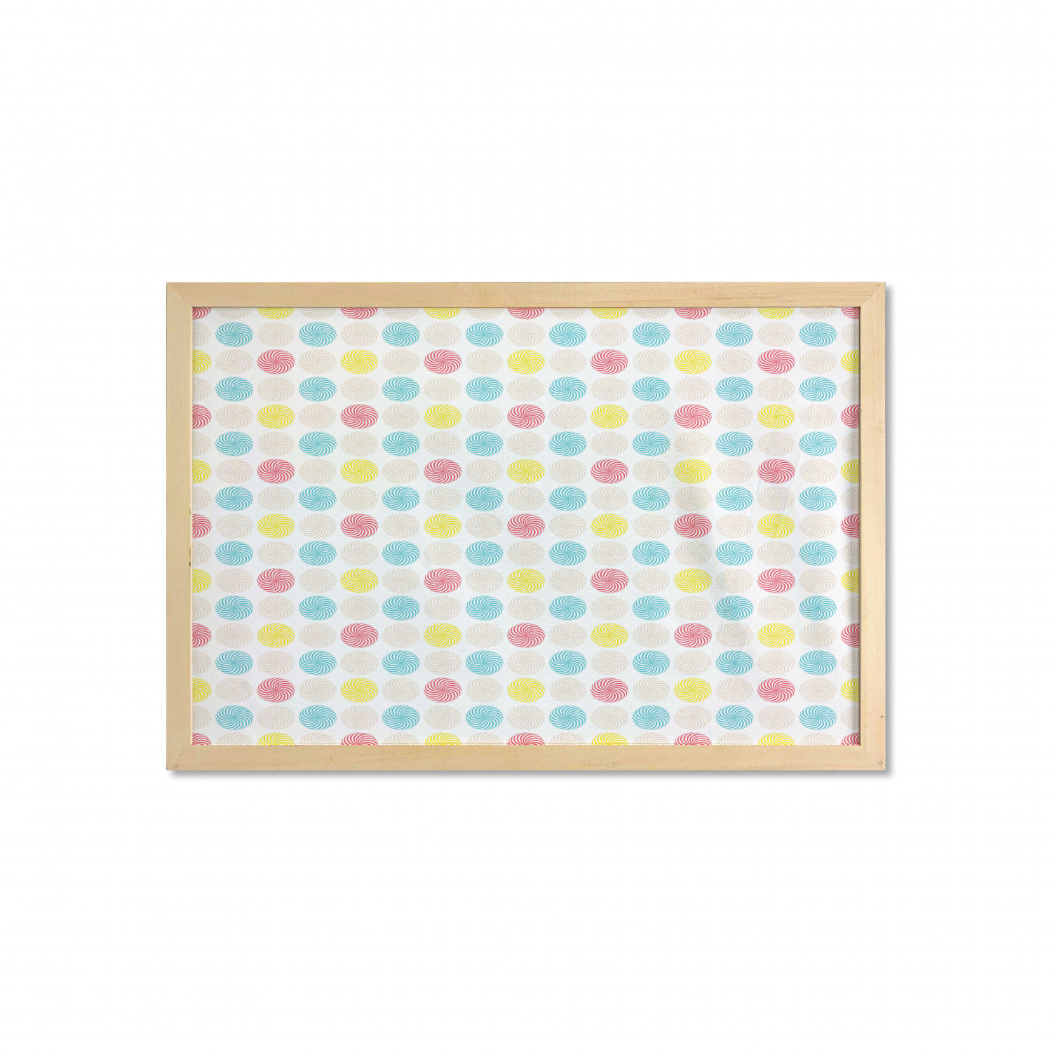 Ambesonne Geometric Motif Wall Art with Wide Frame for Bathrooms Living Room - Picture 104 of 123