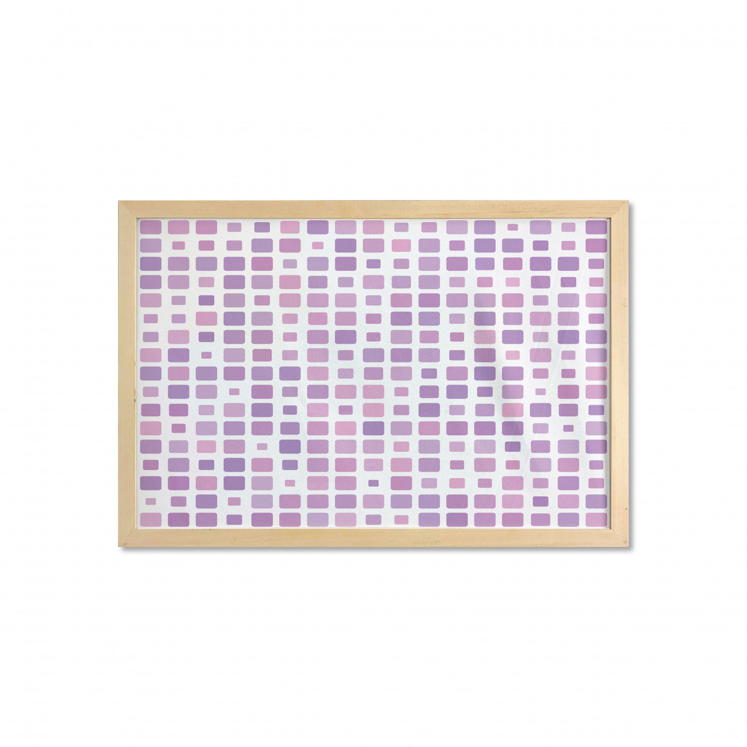 Ambesonne Geometric Motif Wall Art with Wide Frame for Bathrooms Living Room - Picture 80 of 123