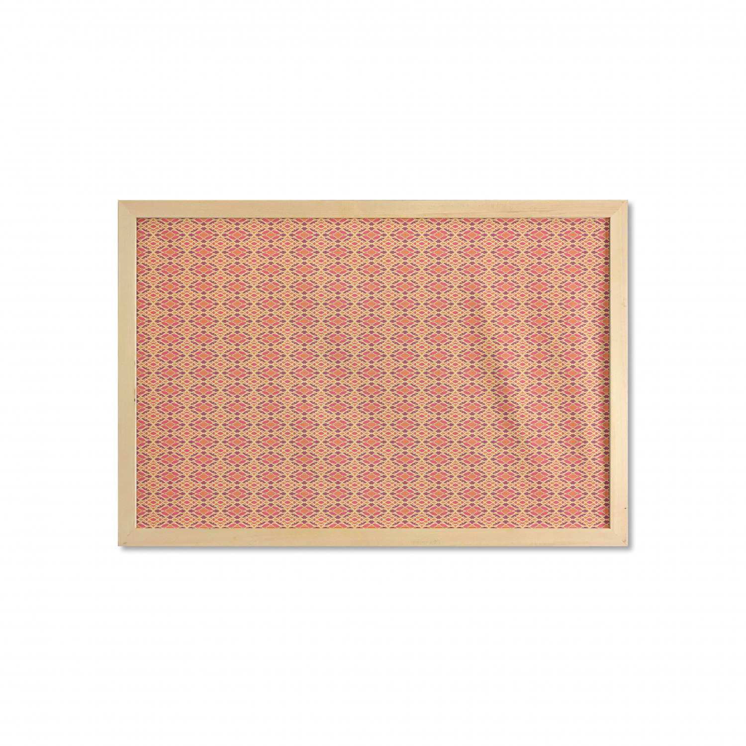 Ambesonne Geometric Motif Wall Art with Wide Frame for Bathrooms Living Room - Picture 72 of 123