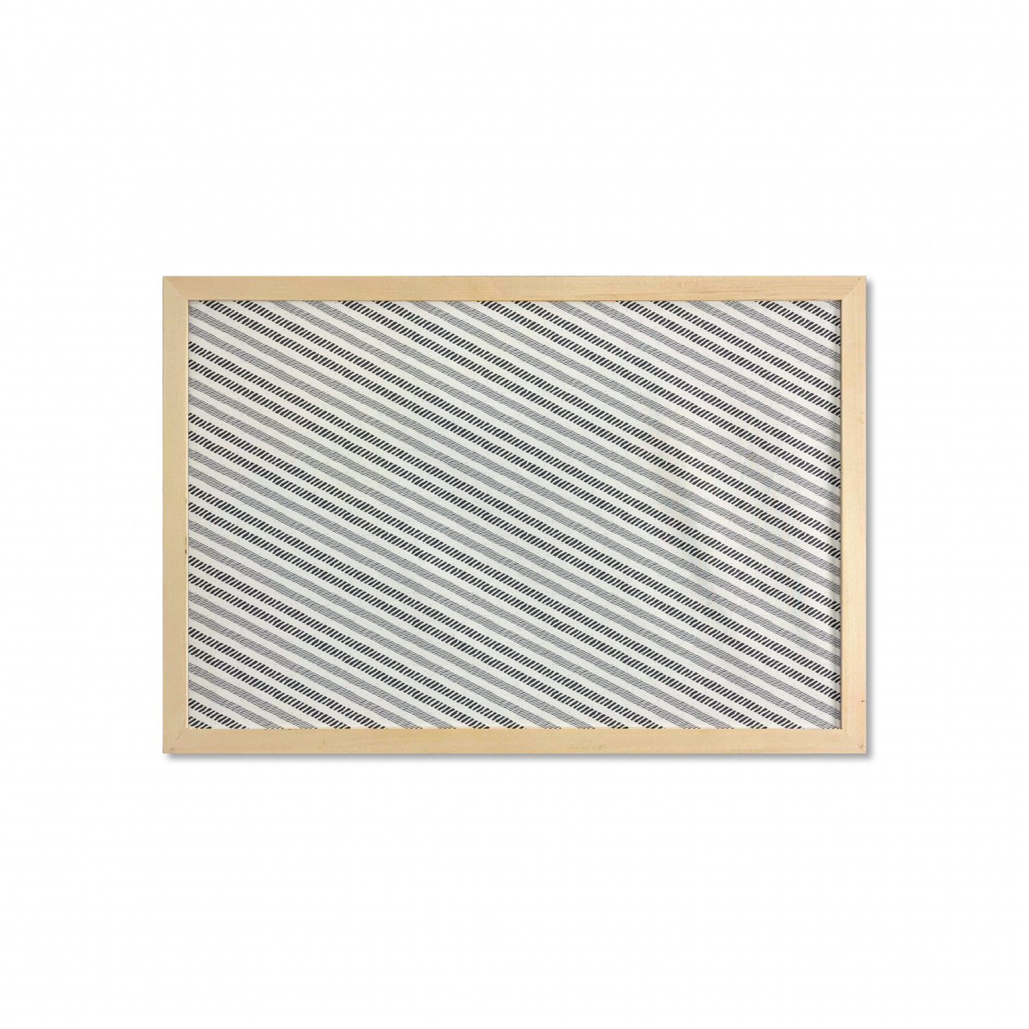 Ambesonne Geometric Motif Wall Art with Wide Frame for Bathrooms Living Room - Picture 42 of 123