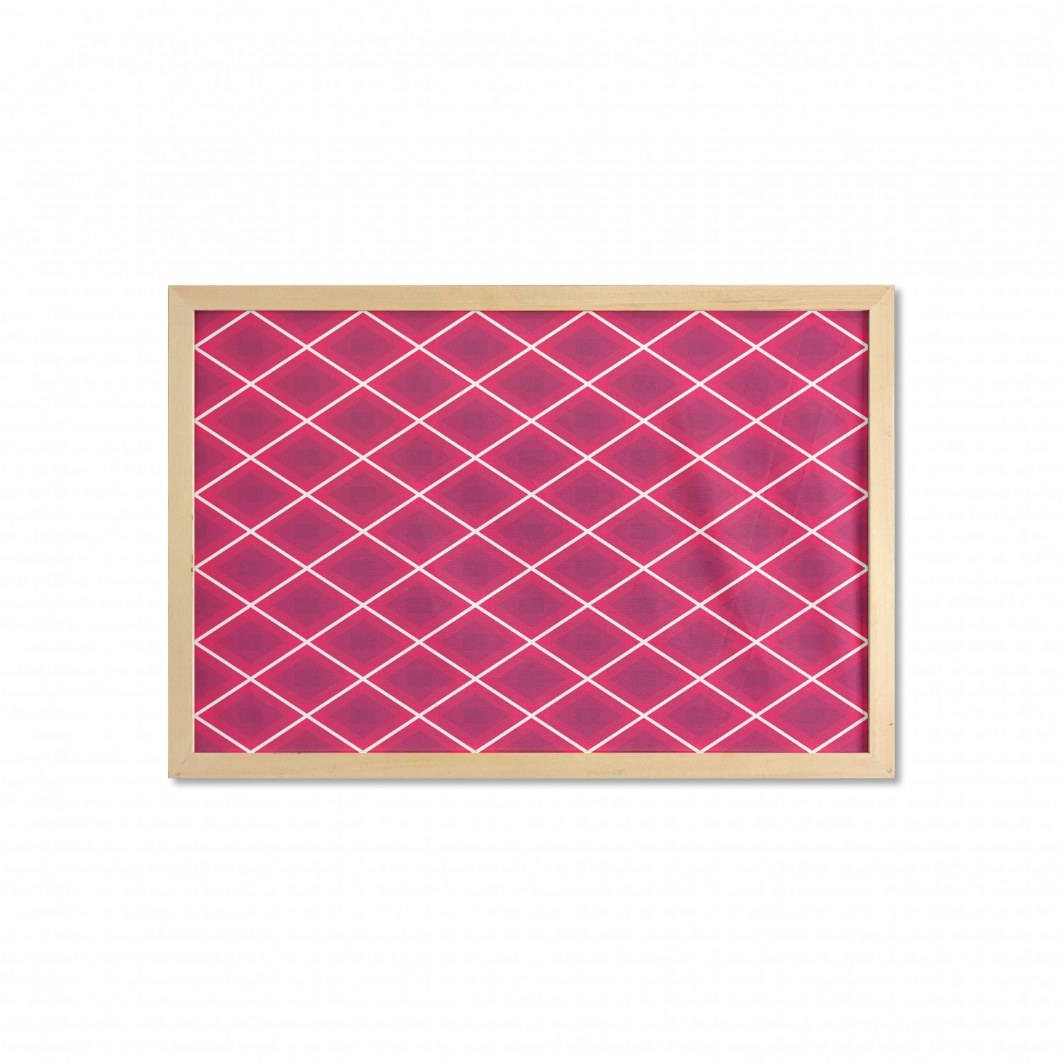 Ambesonne Geometric Motif Wall Art with Wide Frame for Bathrooms Living Room - Picture 8 of 123
