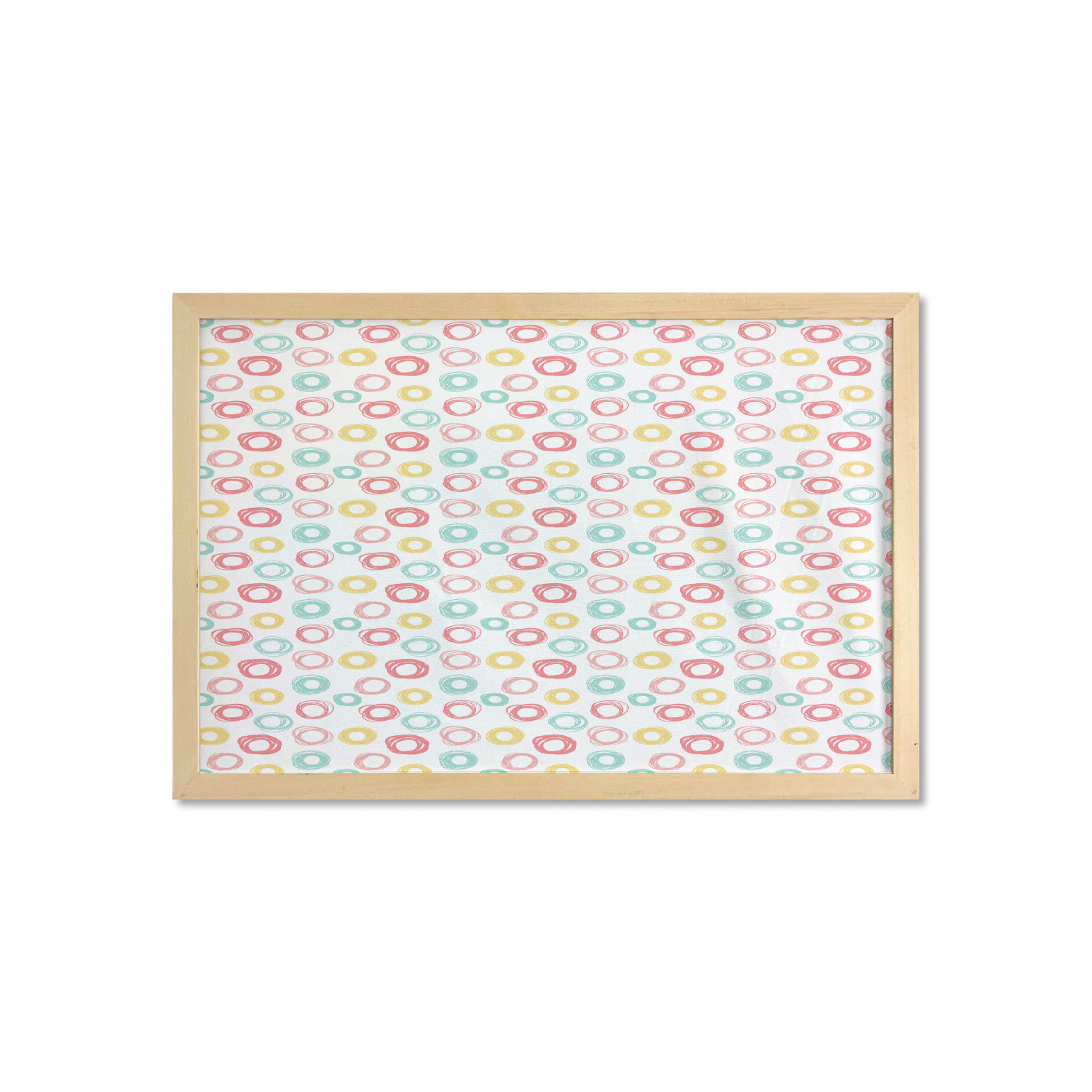 Ambesonne Geometric Motif Wall Art with Wide Frame for Bathrooms Living Room - Picture 46 of 123