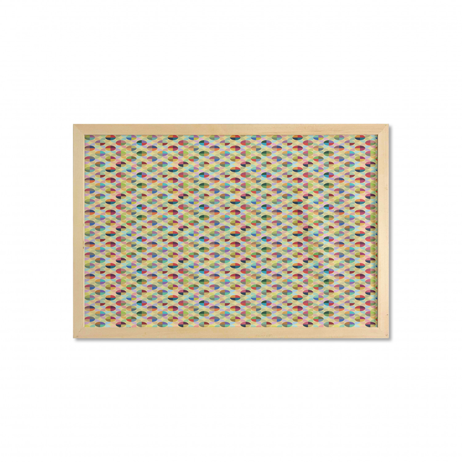 Ambesonne Geometric Motif Wall Art with Wide Frame for Bathrooms Living Room - Picture 24 of 123