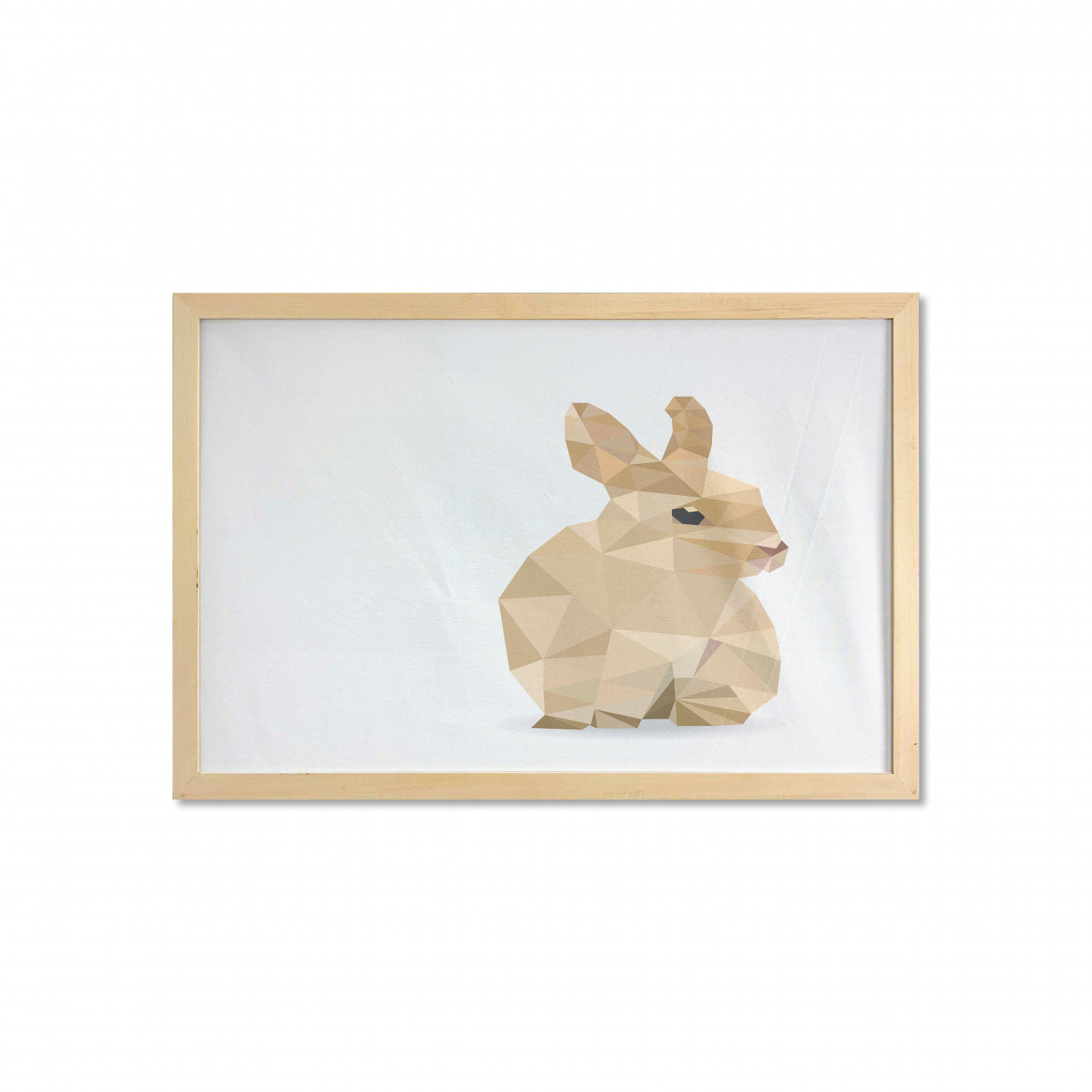 Ambesonne Bunny Wall Art with Wide Frame for Bathrooms Living Room - Picture 20 of 123