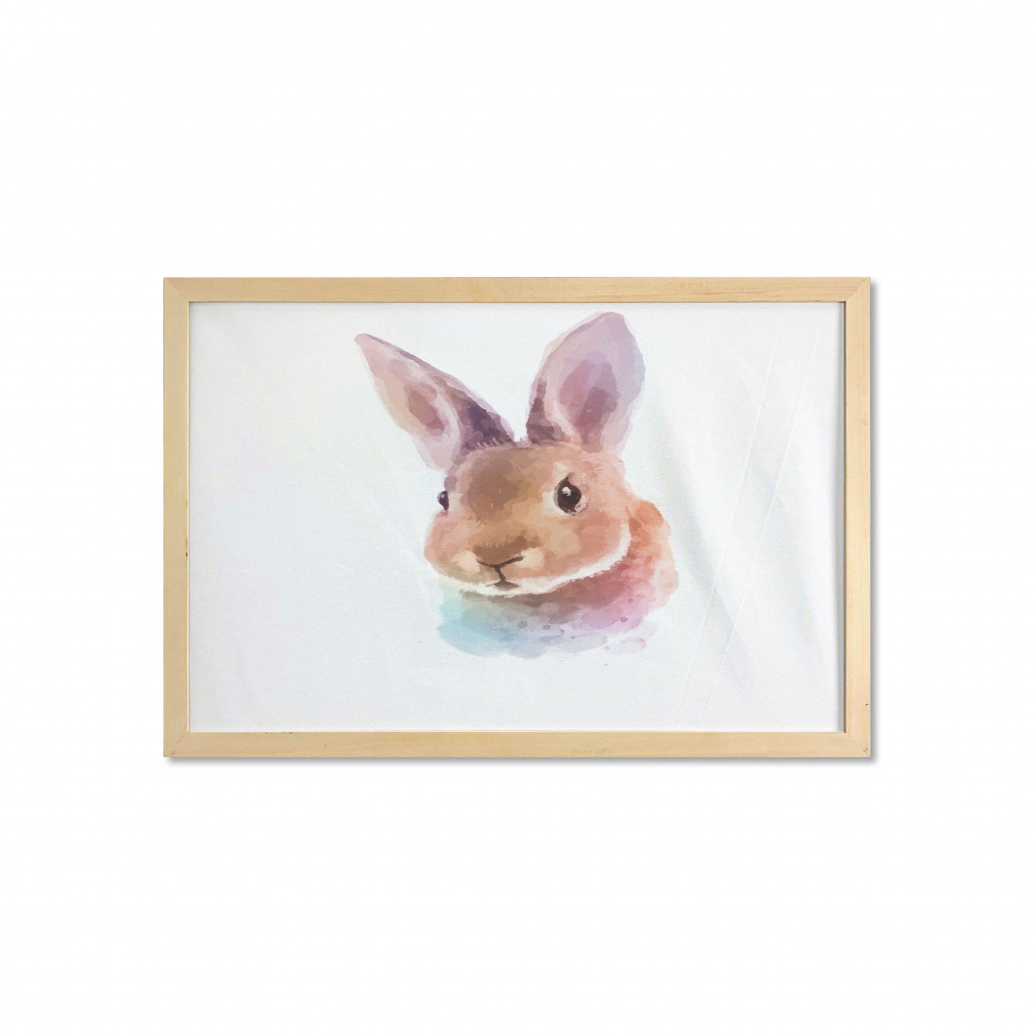 Ambesonne Bunny Wall Art with Wide Frame for Bathrooms Living Room - Picture 112 of 123