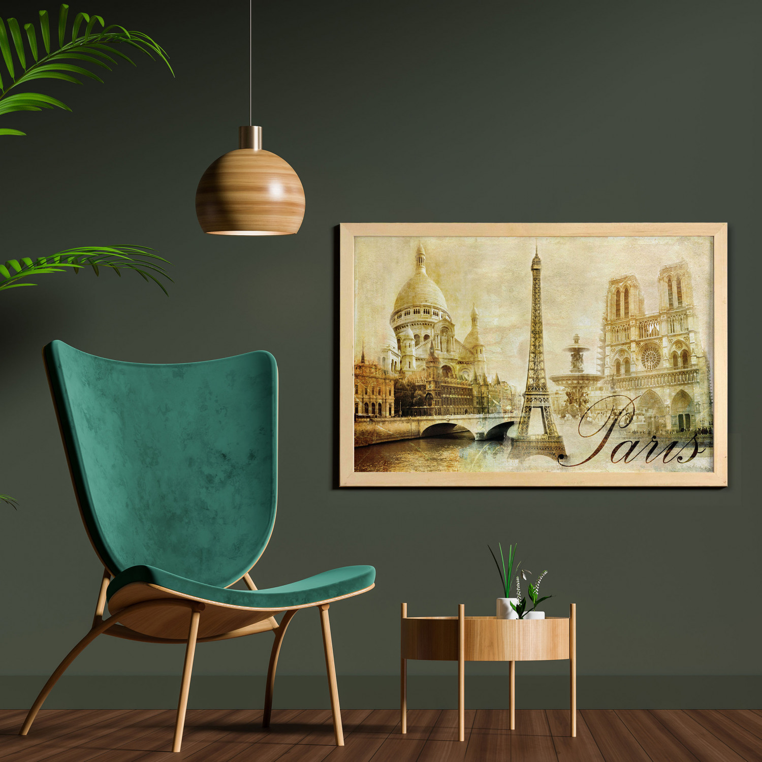 Ambesonne Paris Wall Art with Wide Frame for Bathrooms Living Room - Picture 113 of 121