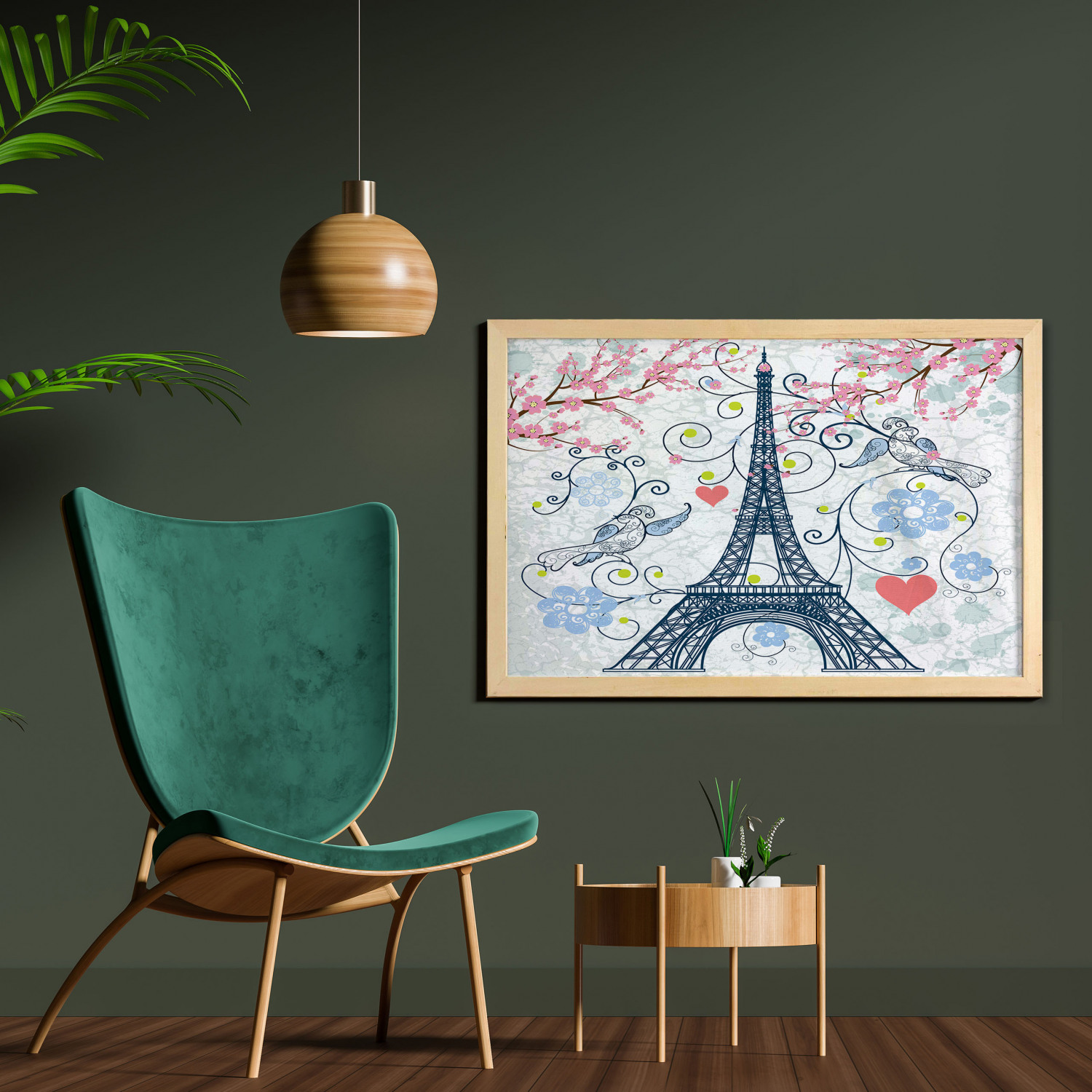 Ambesonne Paris Wall Art with Wide Frame for Bathrooms Living Room - Picture 25 of 121