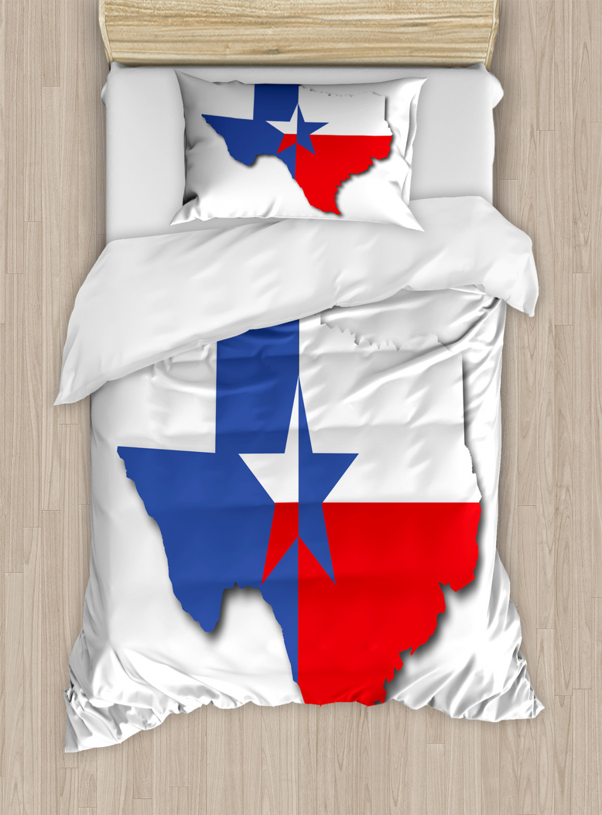 texas Star Juego de Funda Nórdica Mapa de la bandera de esquema | eBay