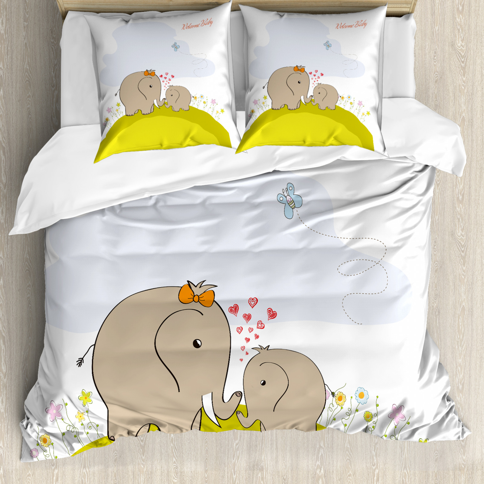 Garderie Housse De Couette Mere Bebe Elephant Ebay