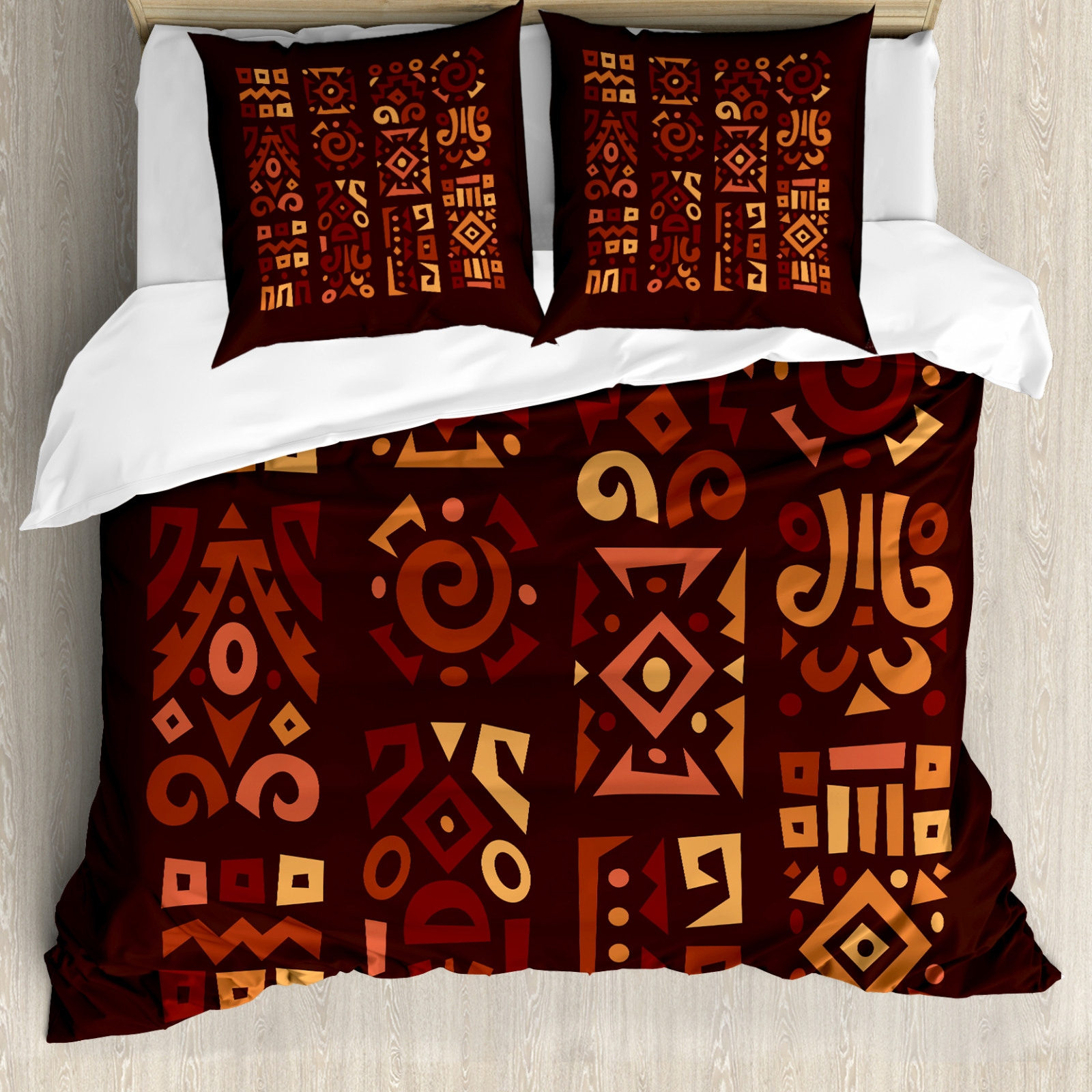 Earth Tones Duvet Cover Art Accents